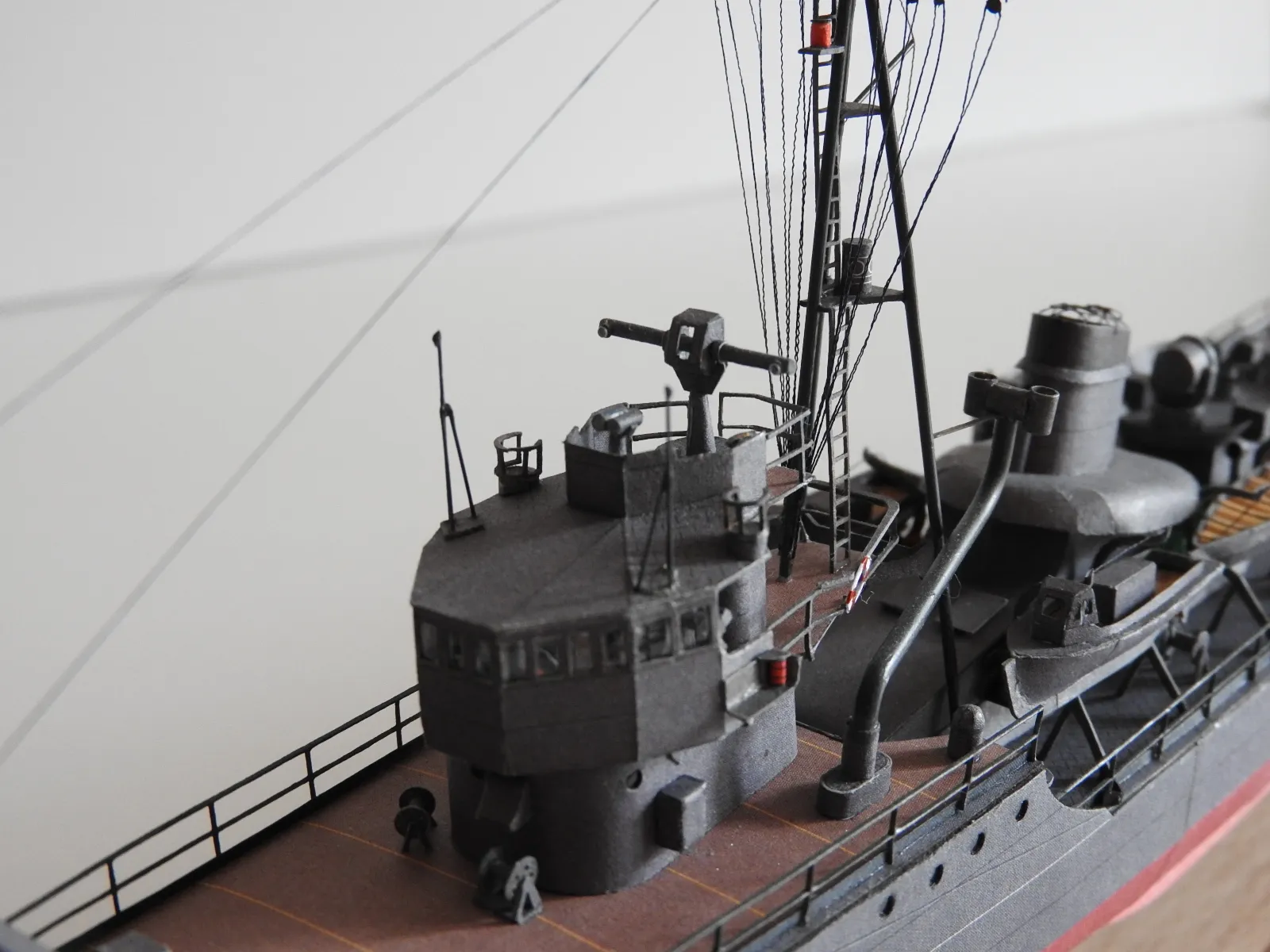 Модель корабля Миноносец "Кидзи" - Верфь на Столе