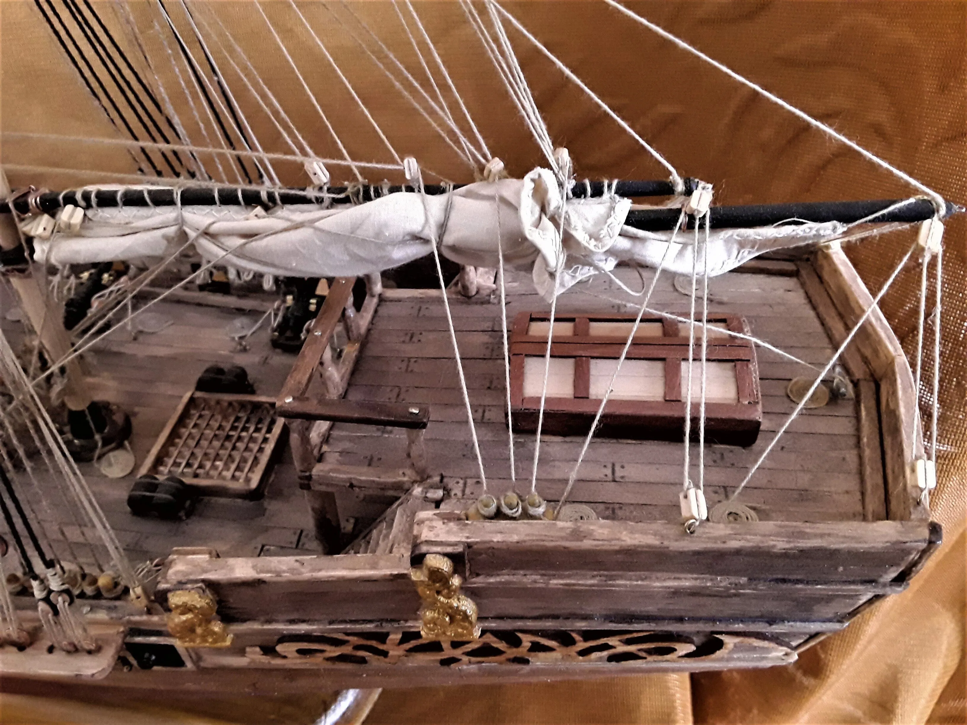 Модель корабля Бригантина "Zeus" - Верфь на Столе