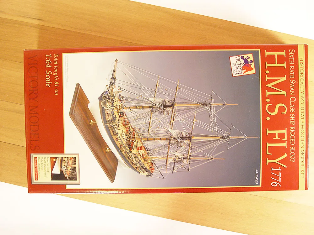 HMS Fly + (Полный набор инструментов, клея и краски) HMS Fly + (Полный набор инструментов, клея и краски)