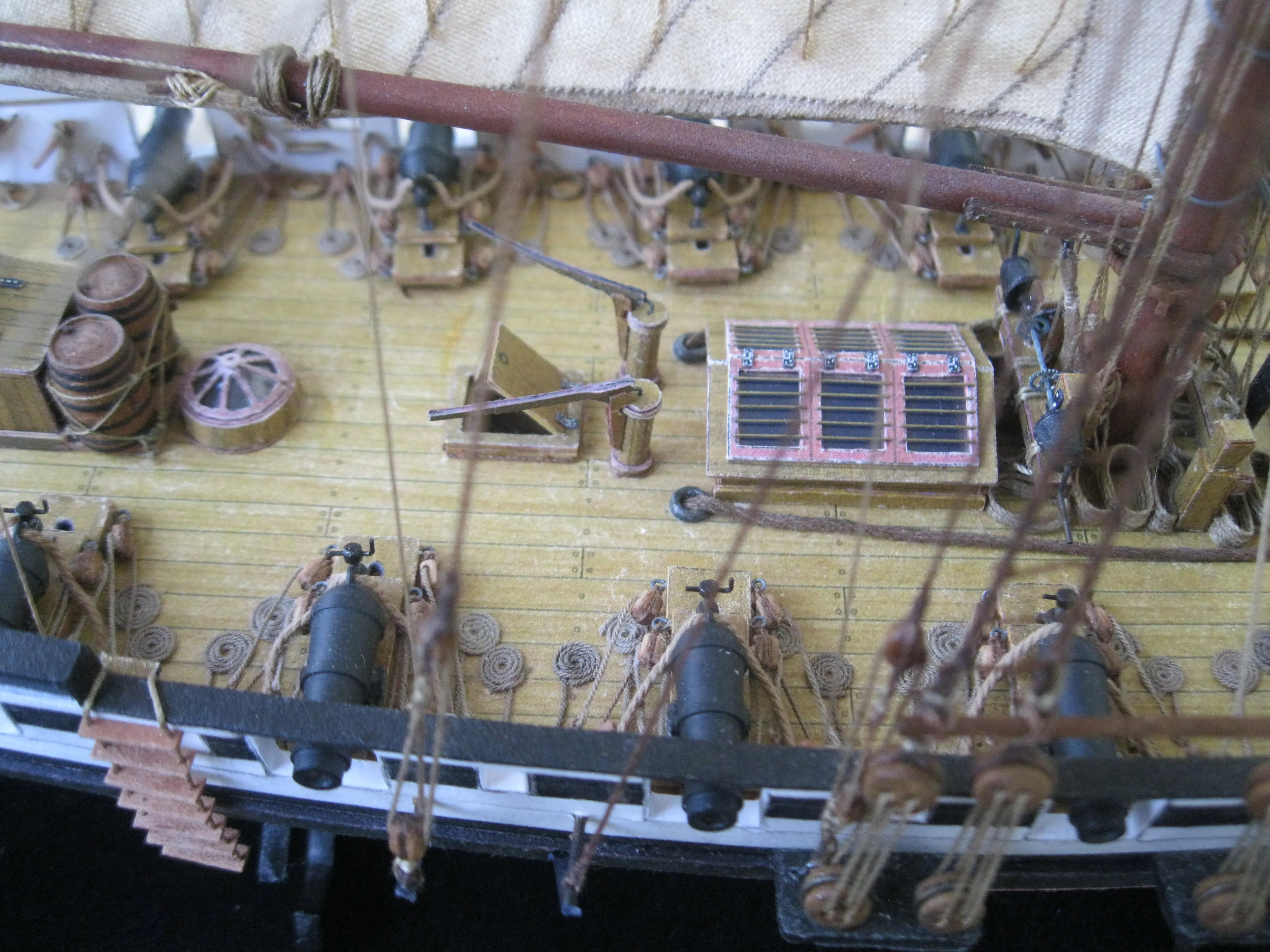 Модель корабля Тендер „Поспешный” - Верфь на Столе