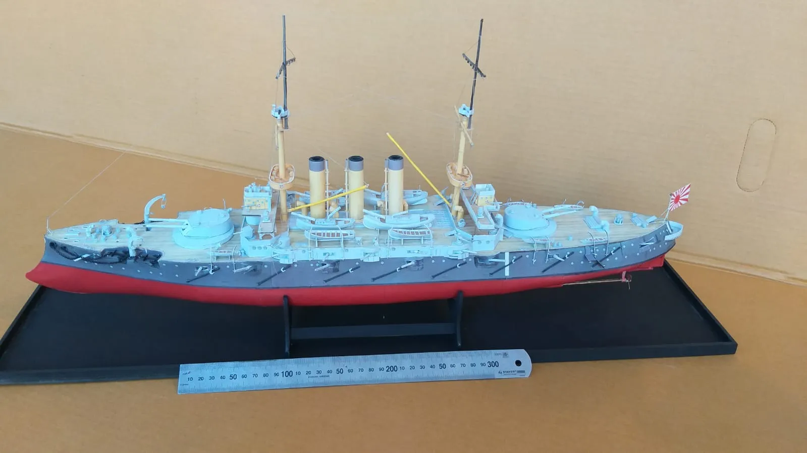 Модель корабля Броненосец “Shikishima” - Верфь на Столе