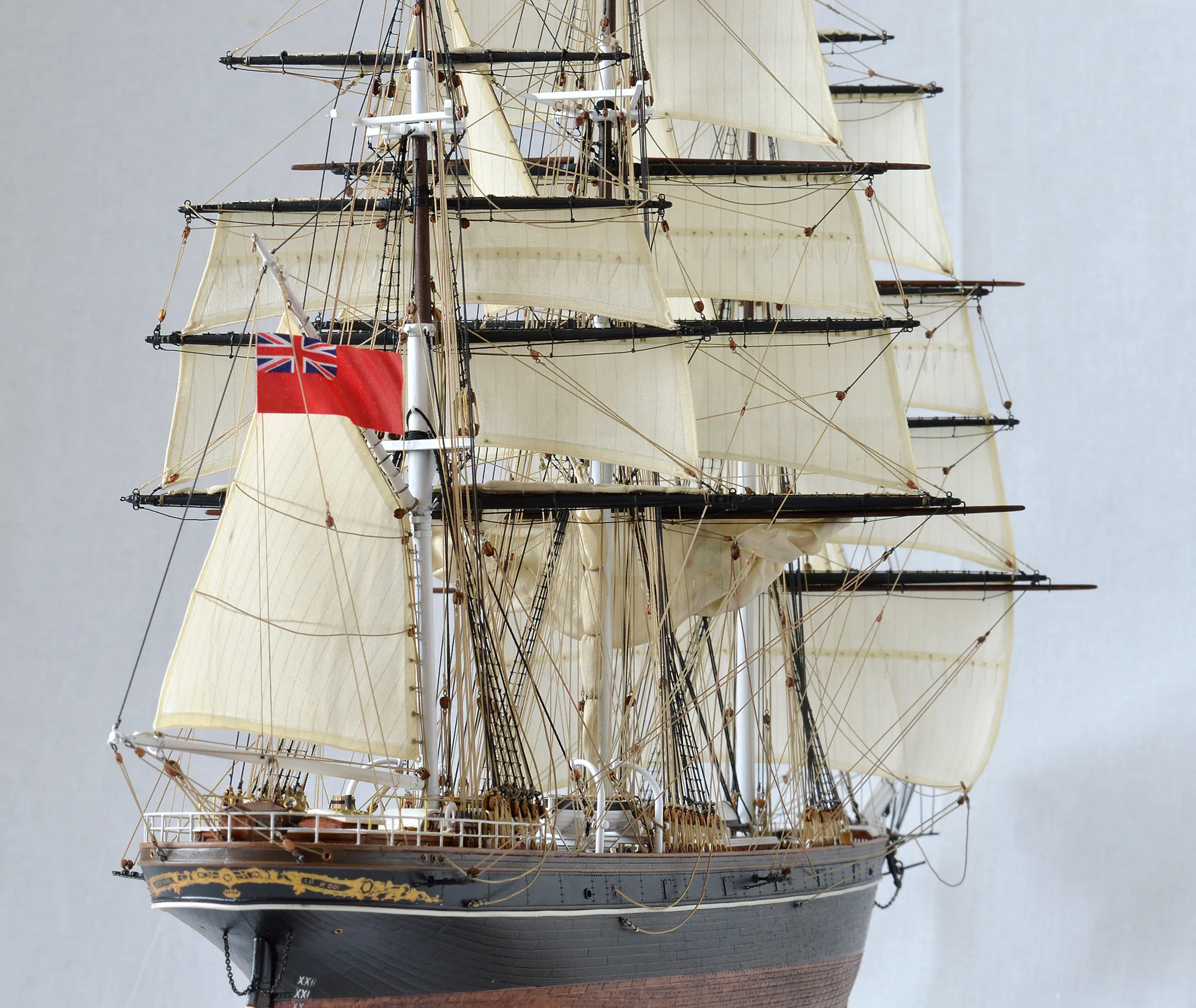 Модель корабля Катти Сарк - Верфь на Столе