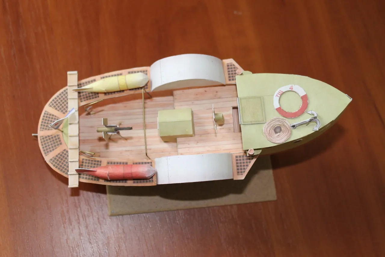 Модель корабля Тральщик ТЩ-4 - Верфь на Столе
