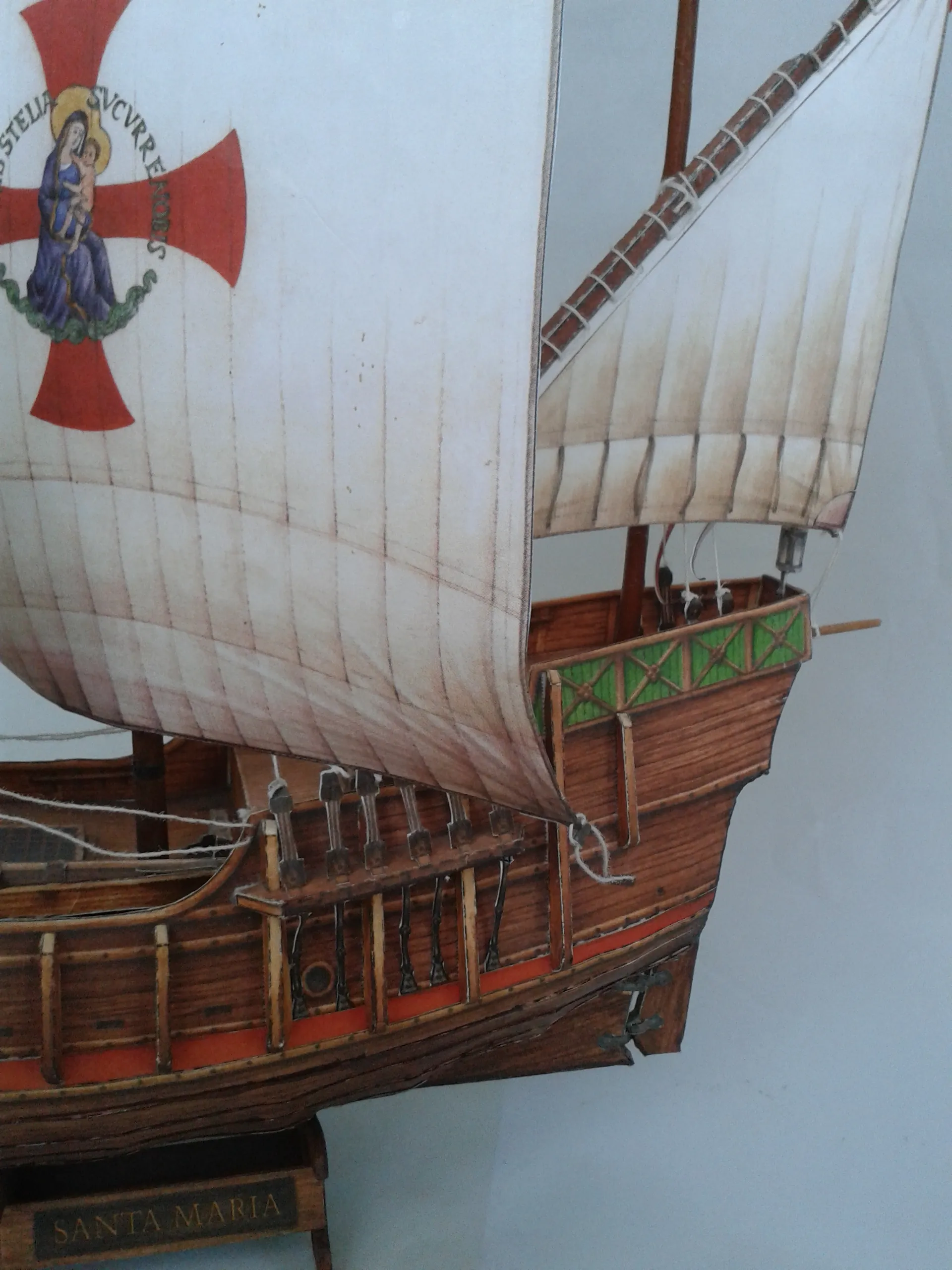 Модель корабля Каракка «Санта-Мария» - Верфь на Столе