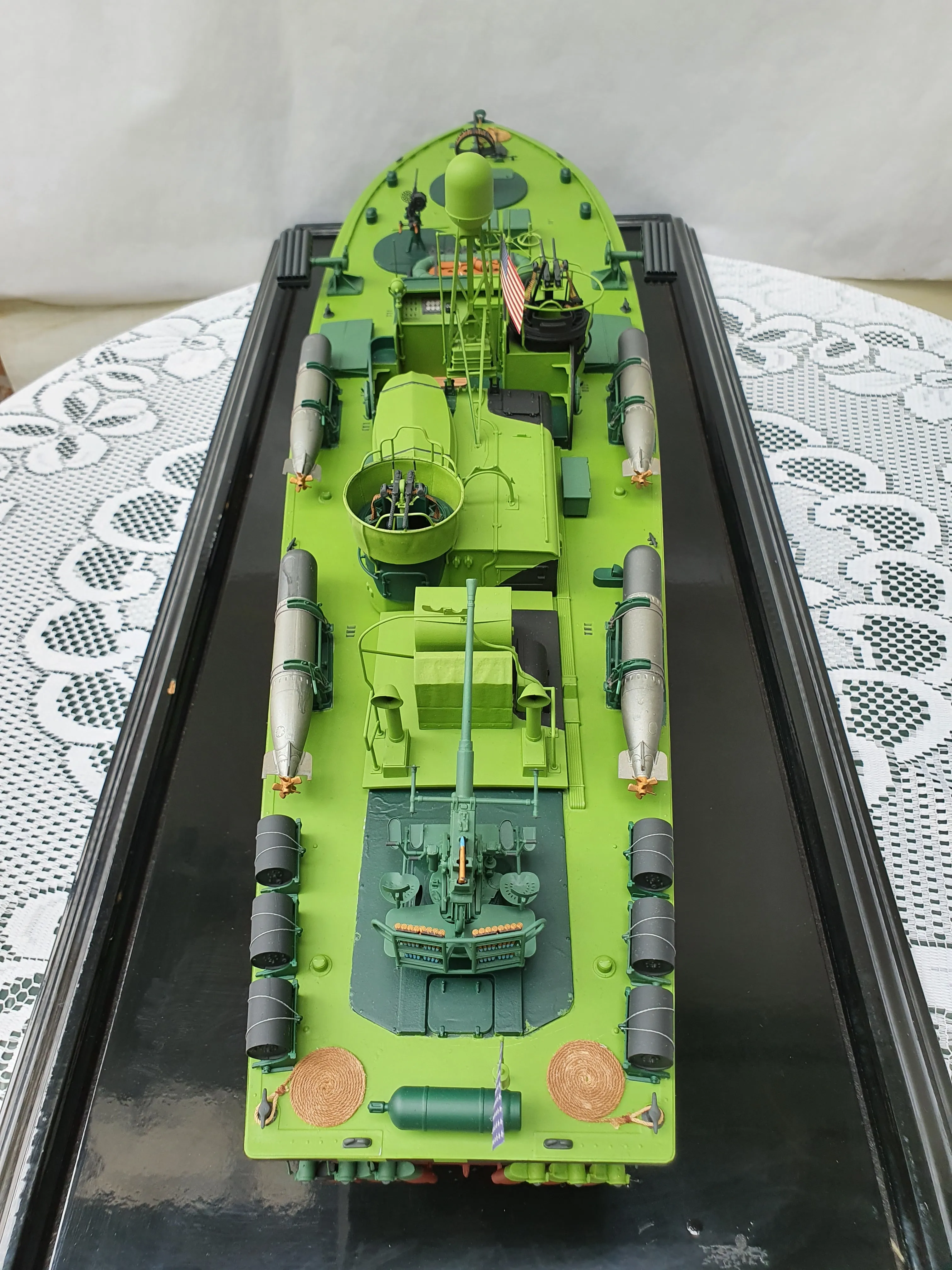 Модель корабля ELCO 80 TORPEDO BOAT PT-567 - Верфь на Столе
