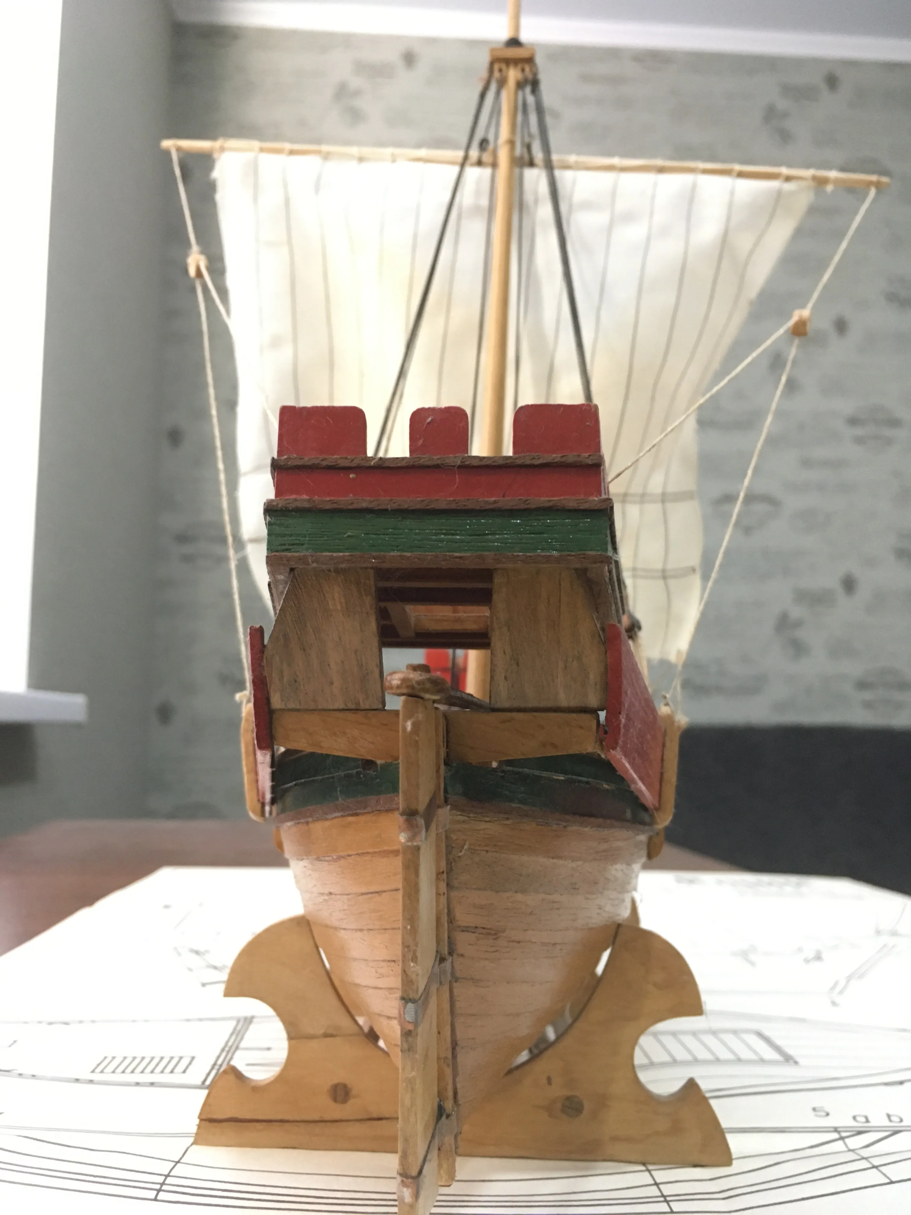Модель корабля Парусное судно «Kogge» - Верфь на Столе