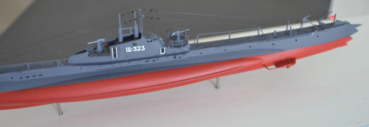 Модель корабля Подводная лодка типа Щука  "323" - Верфь на Столе