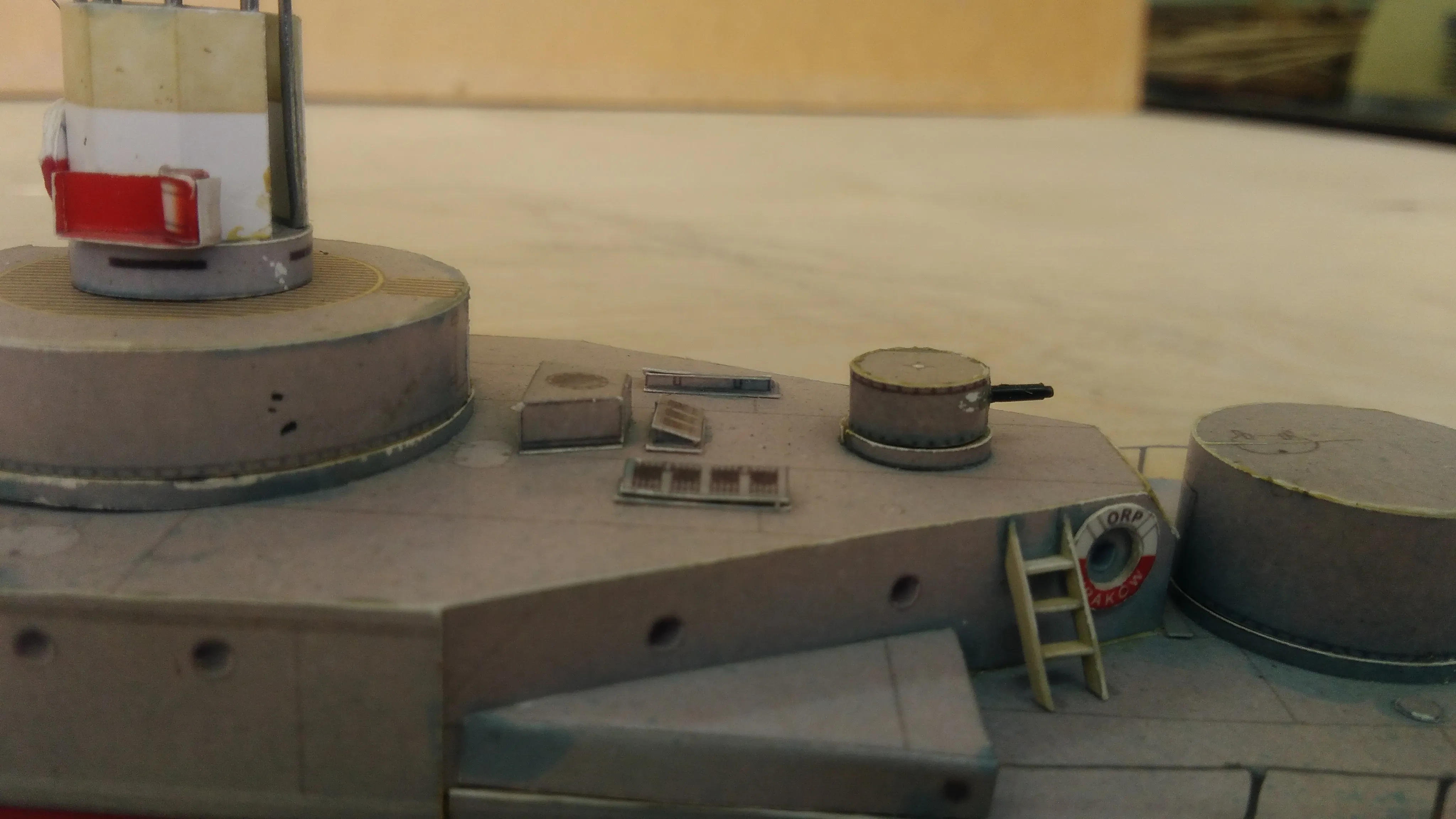 Модель корабля Речной монитор Краков - Верфь на Столе