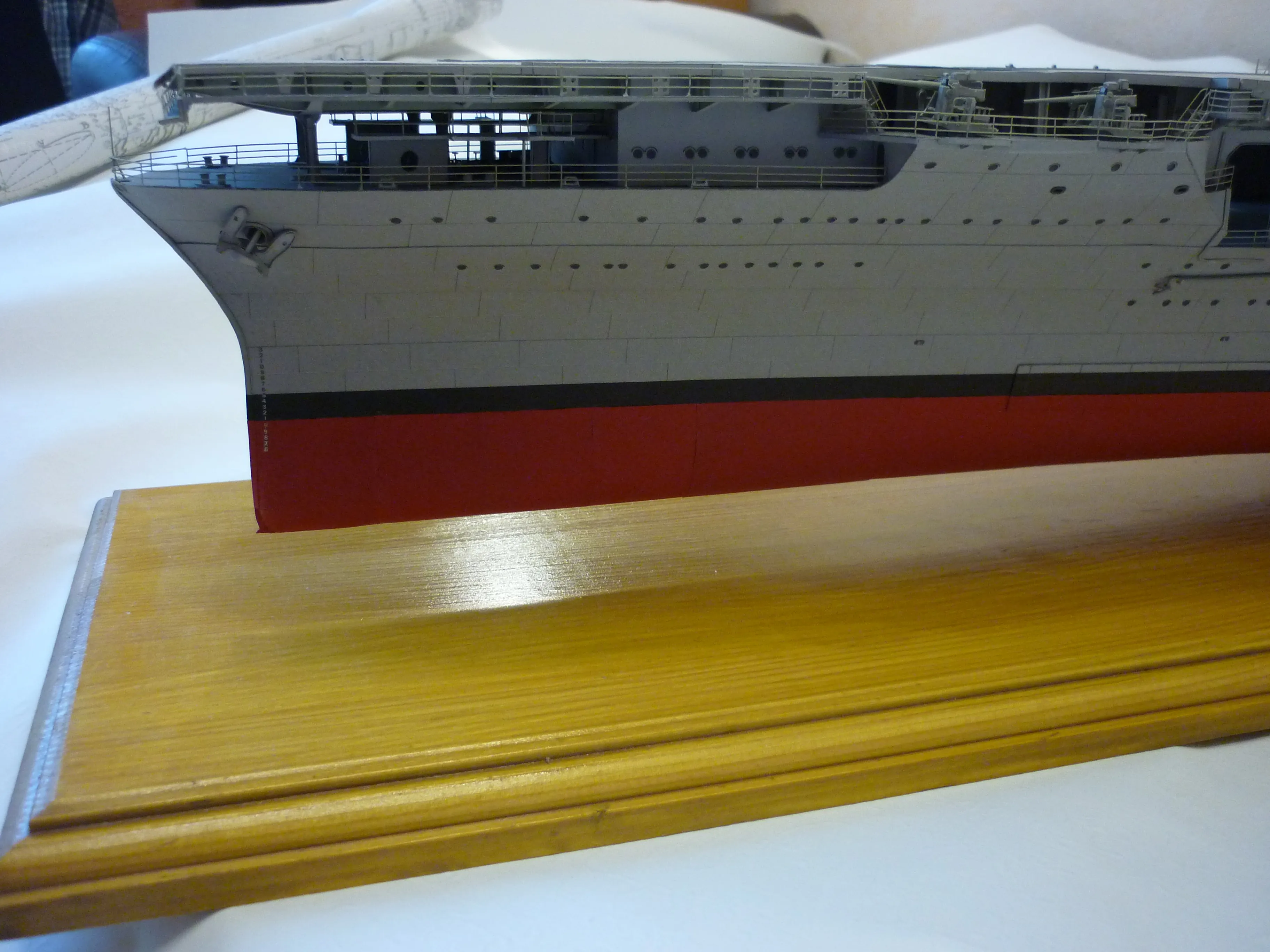 Модель корабля Американский авианосец USS Yorktown (CV-5) - Верфь на Столе