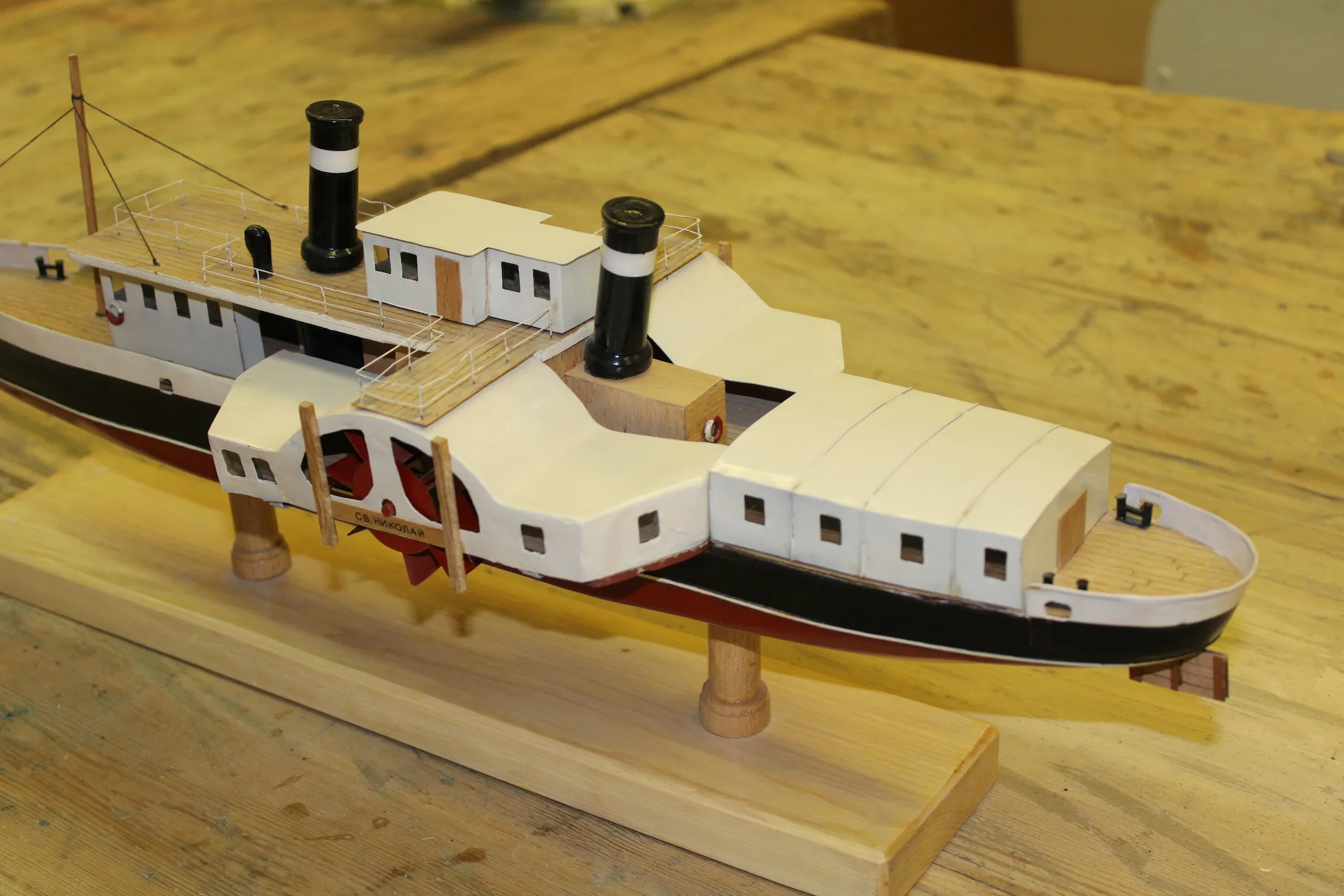 Модель корабля «Святитель Николай» - Верфь на Столе