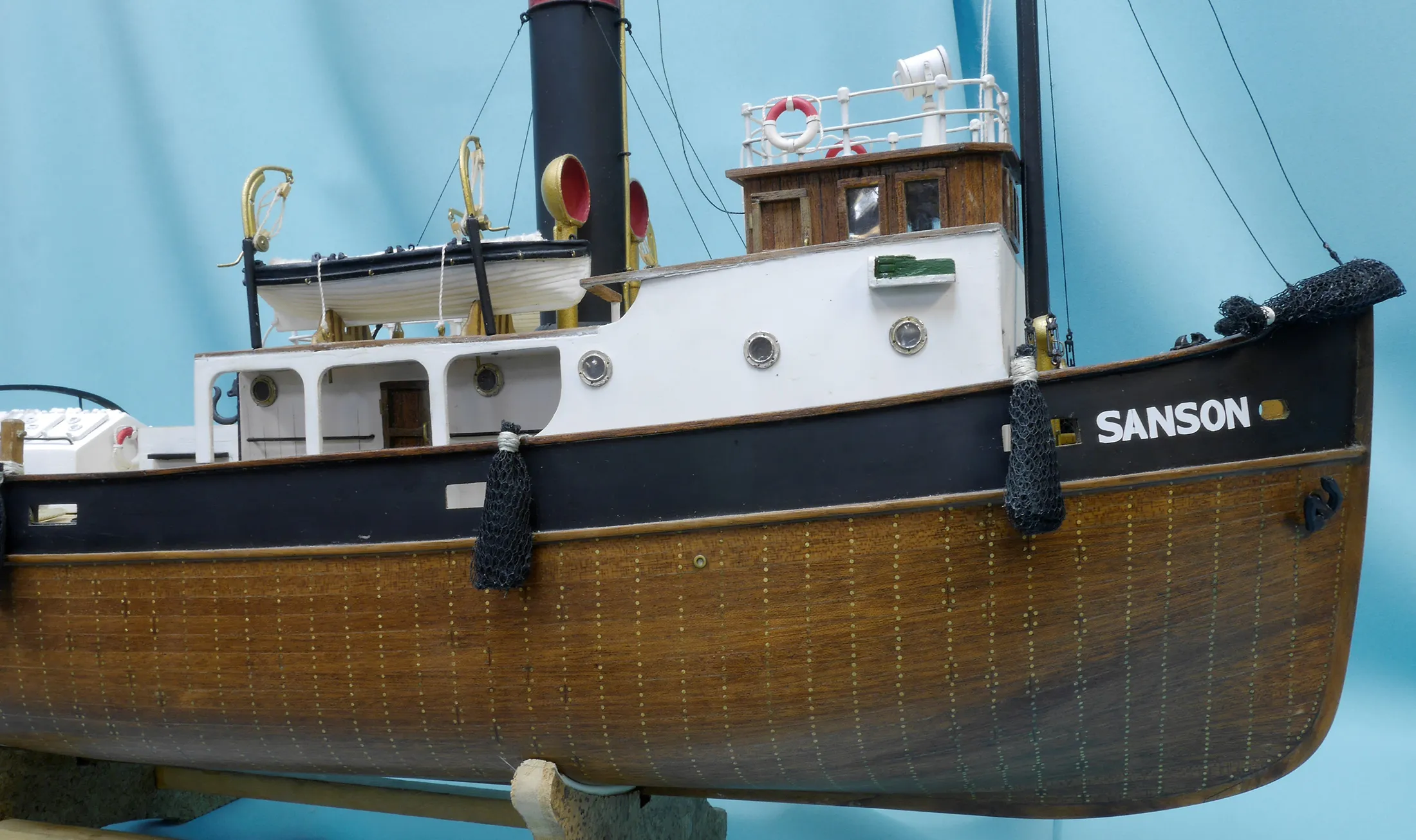 Модель корабля Буксир Sanson - Верфь на Столе