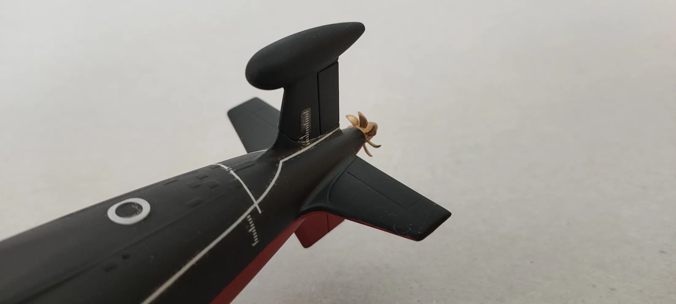 Модель корабля Гвардейская атомная подводная лодка ВМФ России К-267 «Дракон» - Верфь на Столе