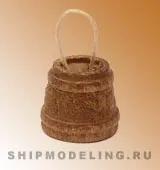 Ковш, орех, 8 мм, 2 шт