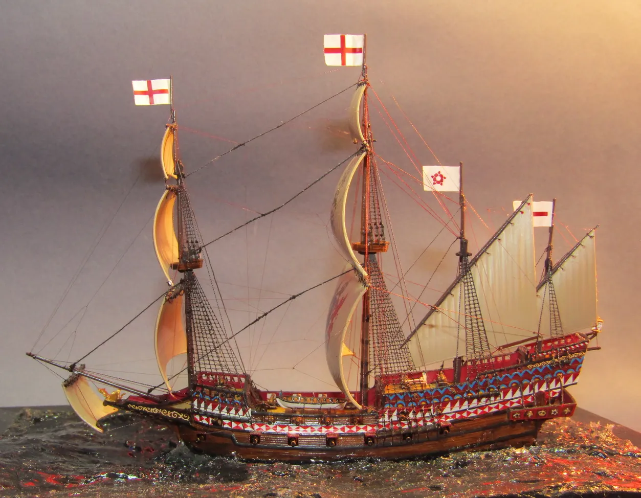 Модель корабля HMS “Revenge” 1577 - Верфь на Столе