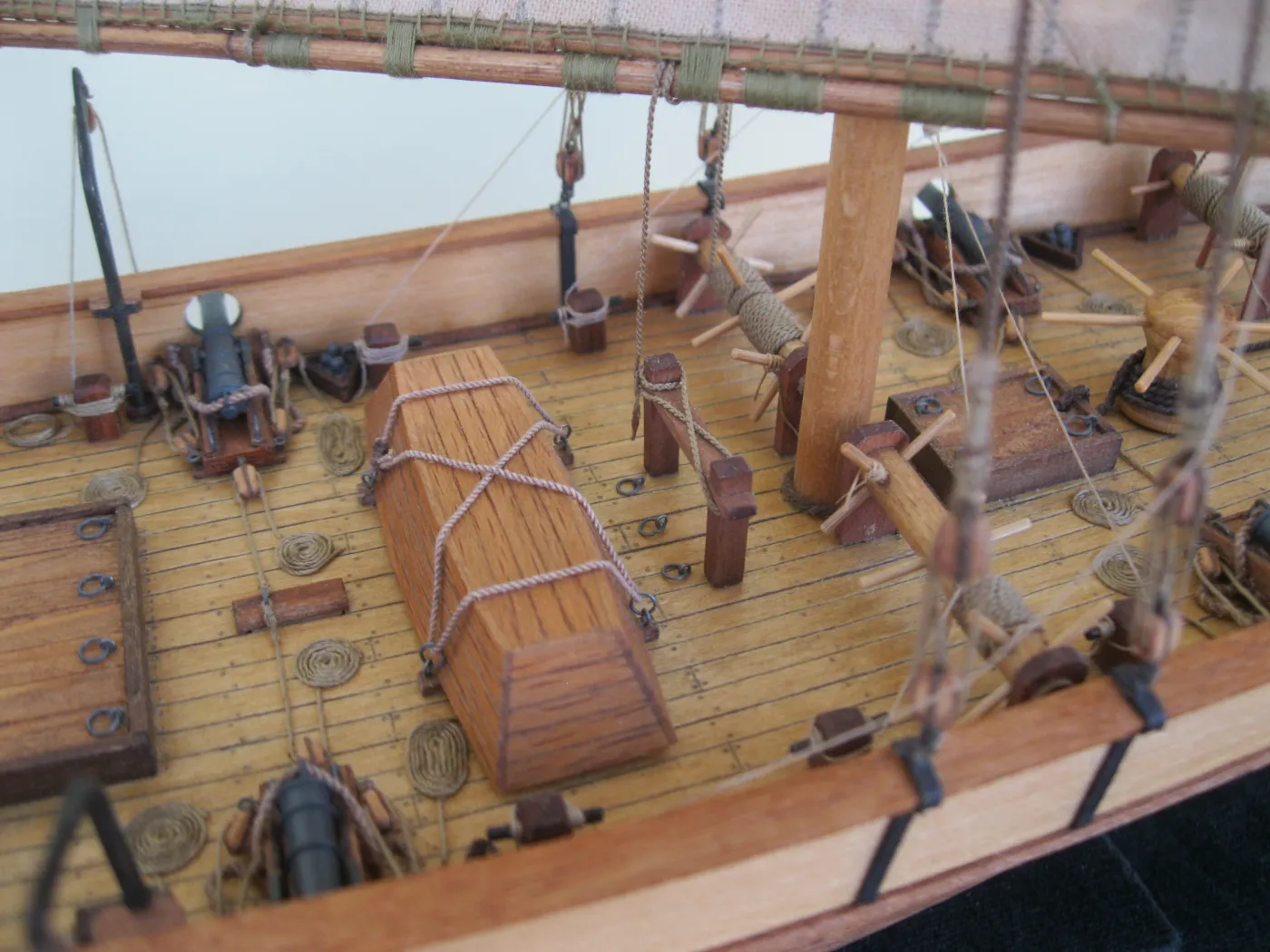 Модель корабля Джонка „RED DRAGON“  - Верфь на Столе