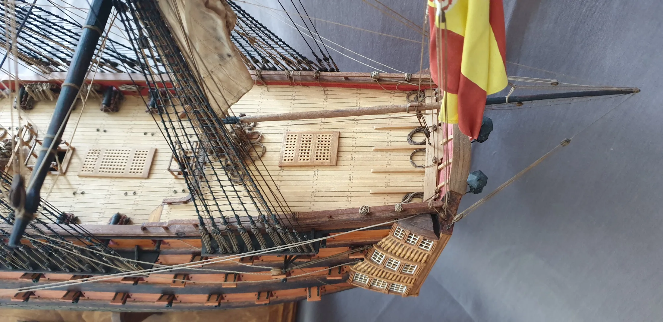 Модель корабля Santisima Trinidad (Испания), 1975 г. - Верфь на Столе