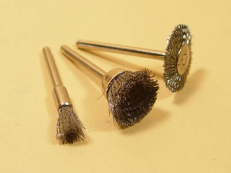 Стальные щетки, 5, 12 и 21 мм JAS