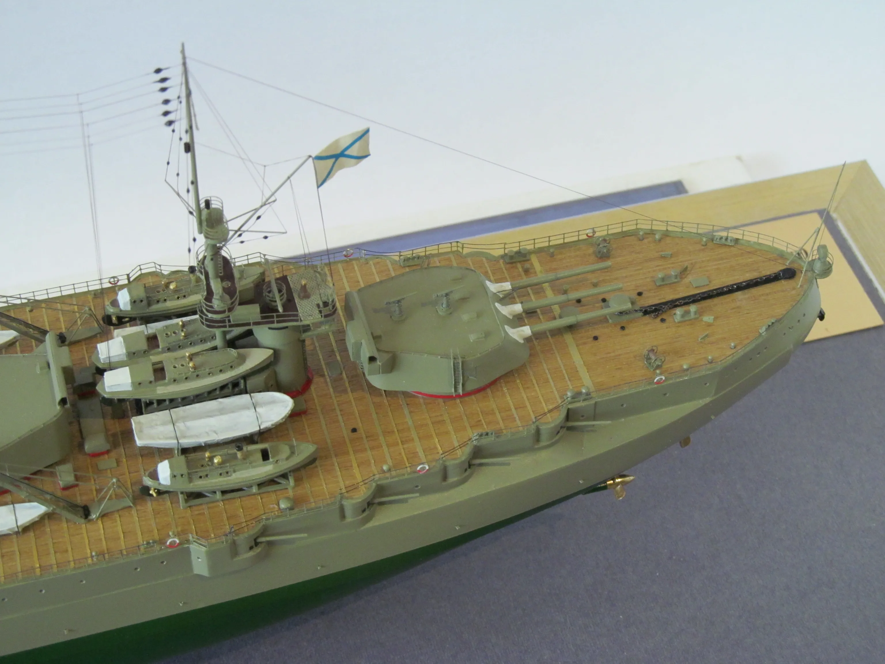 Модель корабля Линкор "Генерал Алексеев" - Верфь на Столе