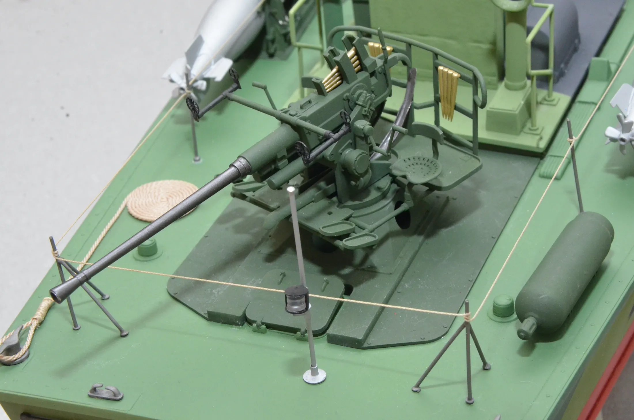 Модель корабля Elco 80 Torpedo Boat PT-596  - Верфь на Столе