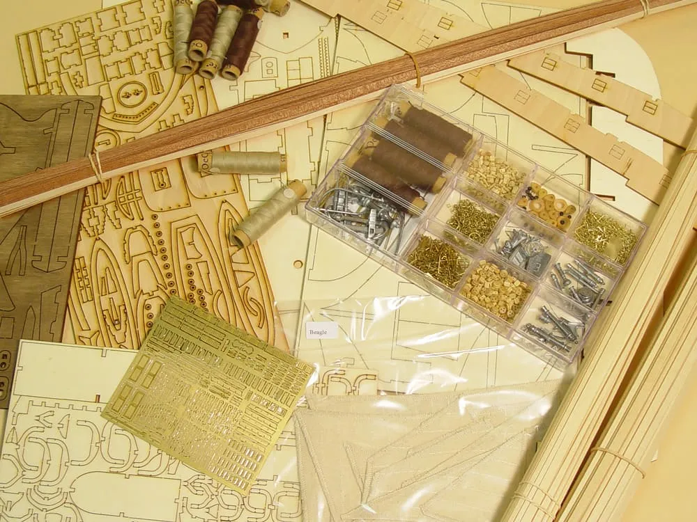 Барк HMS Beagle + (Стартовый набор инструментов) Барк HMS Beagle + (Стартовый набор инструментов)