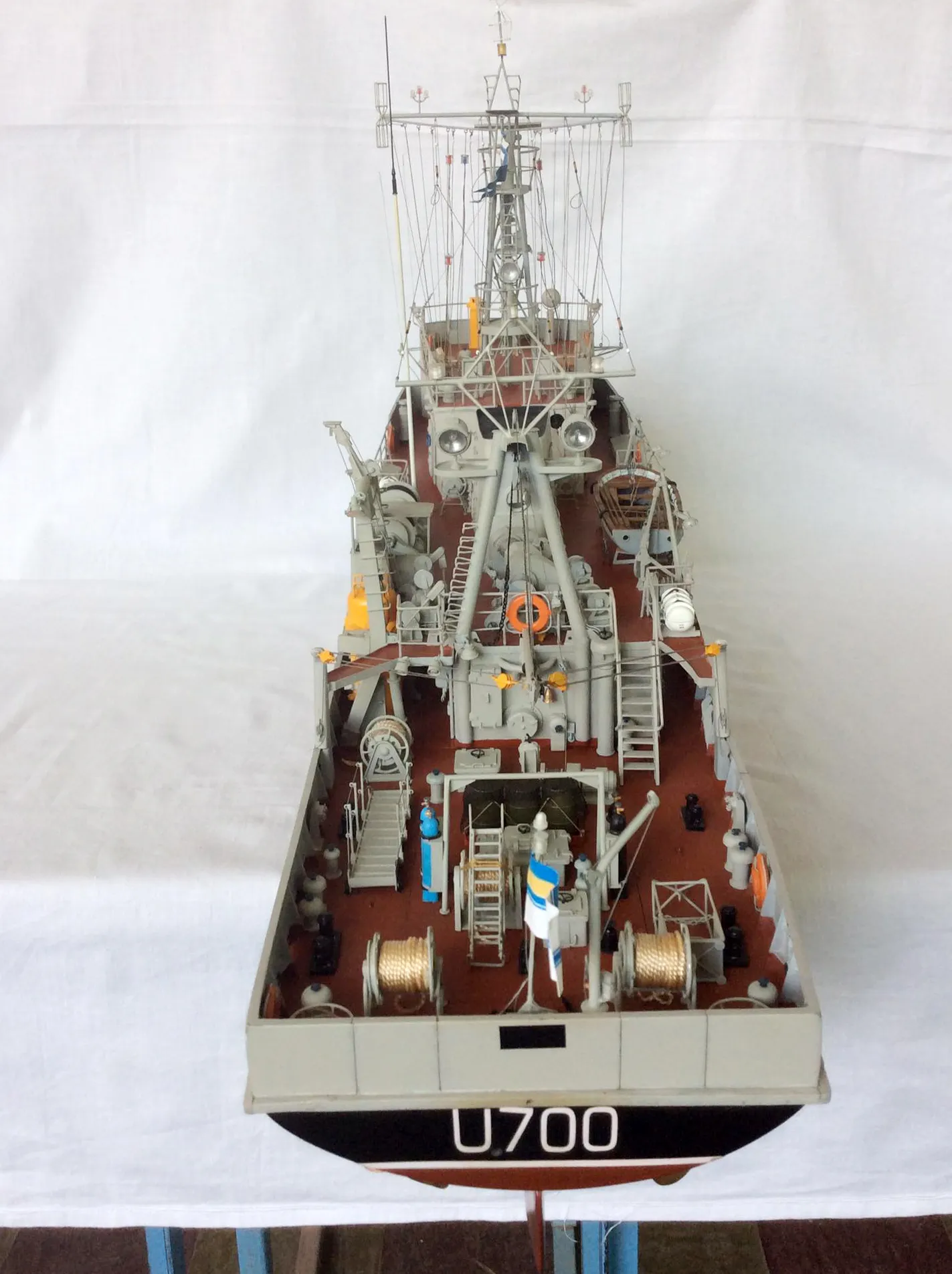 Модель корабля Водолазный бот проекта 535 типа "Краб"  - Верфь на Столе