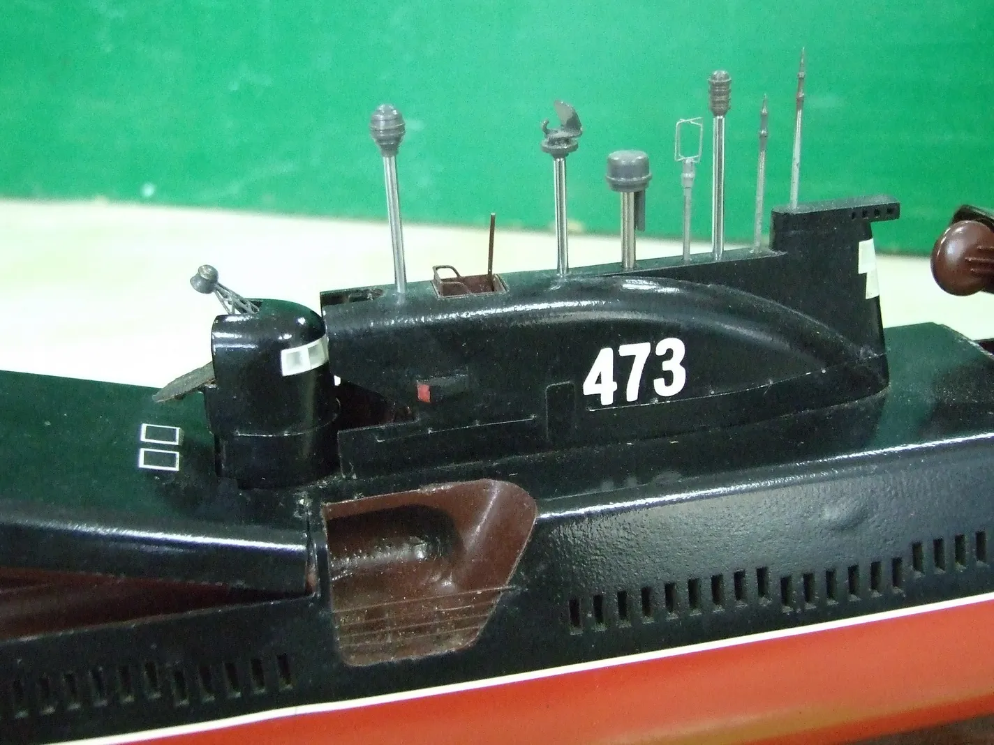 Модель корабля ДПЛ пр.651 - Верфь на Столе