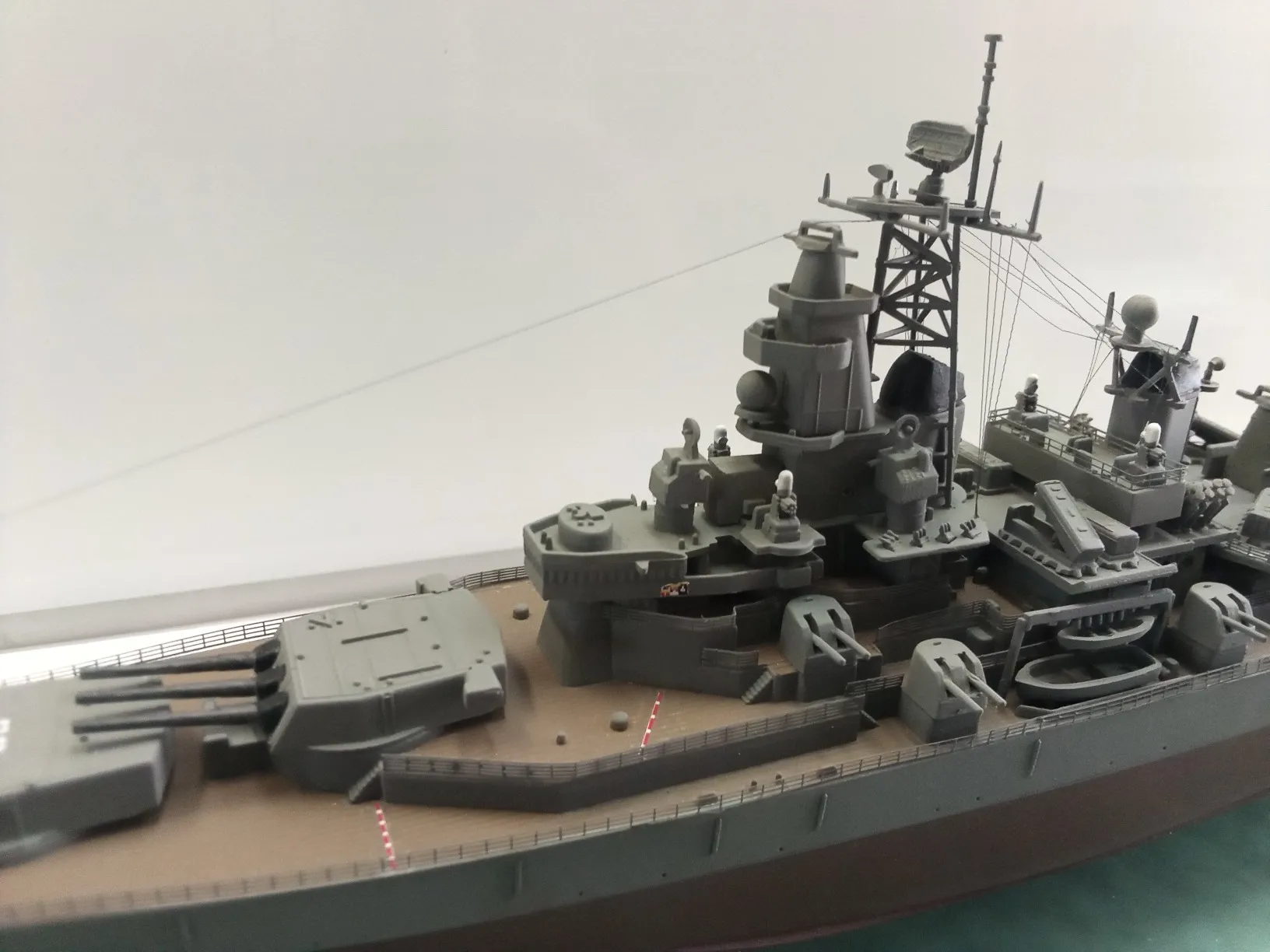 Модель корабля "Миссури" - Верфь на Столе