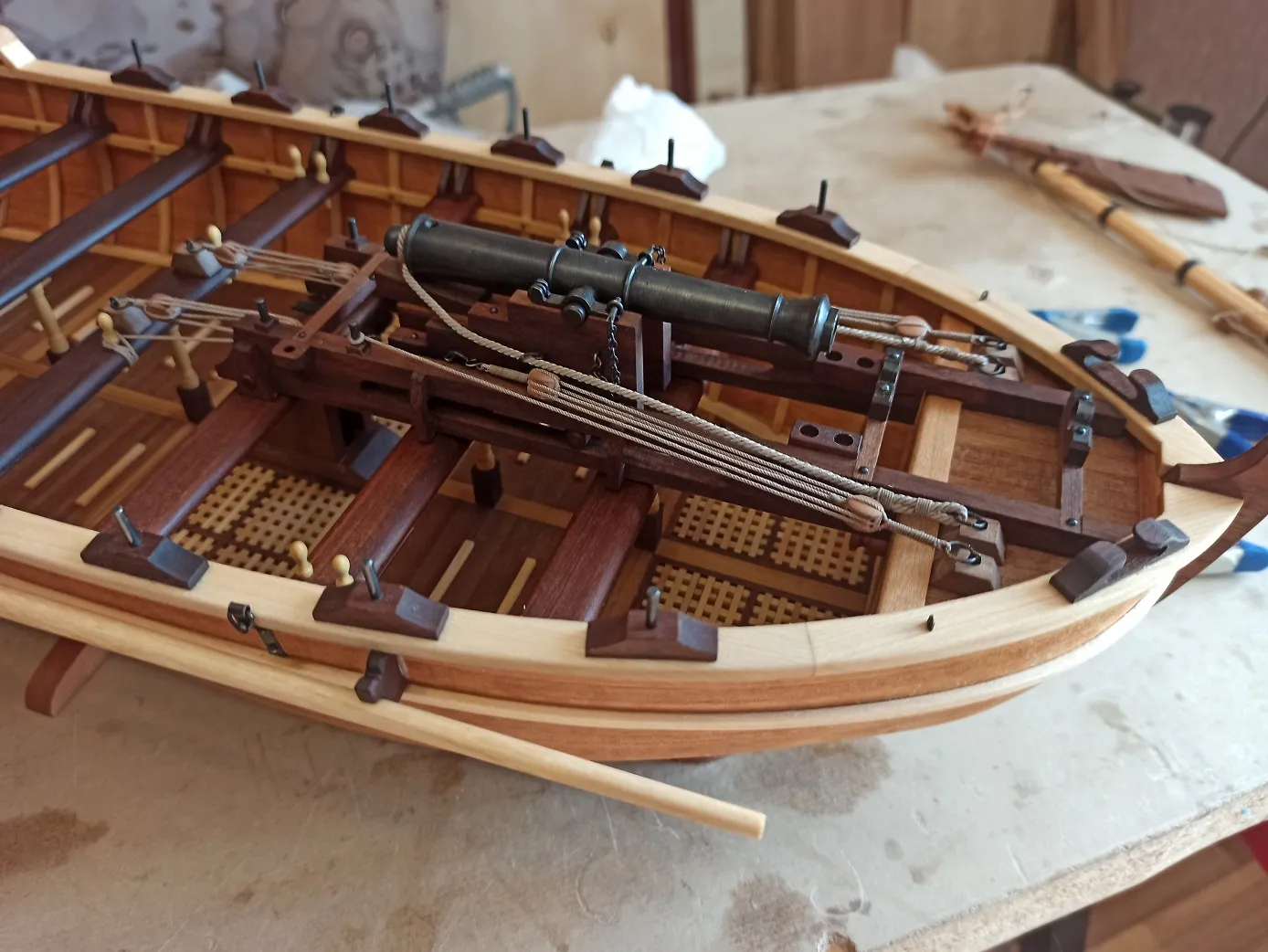 Модель корабля Вооруженная шлюпка - Верфь на Столе