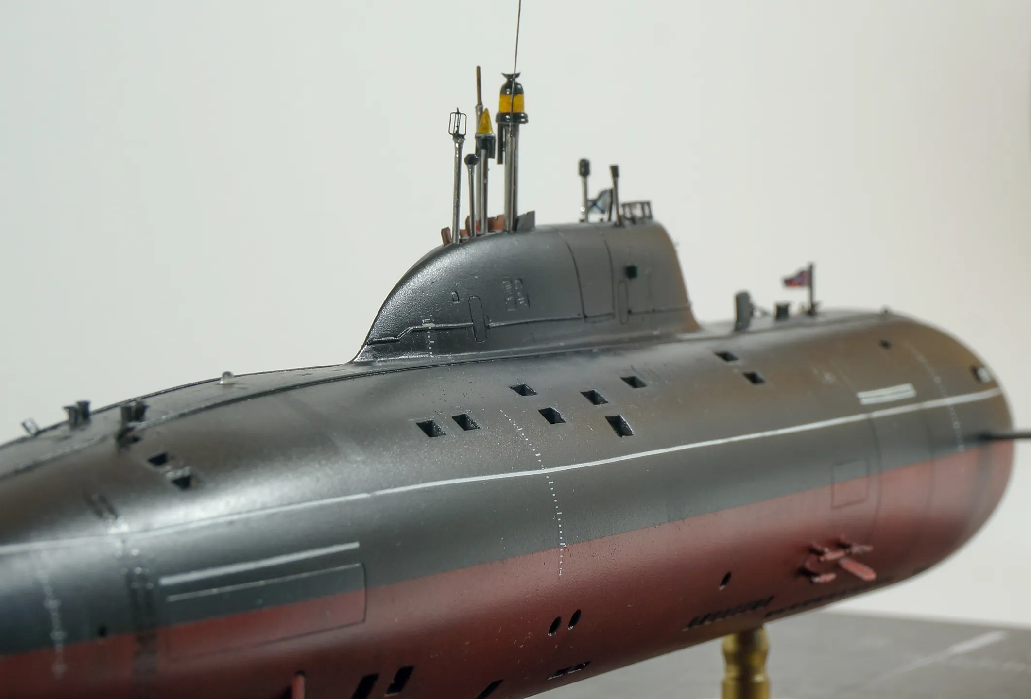 Модель корабля Подводня лодка К-335 «Гепард» - Верфь на Столе