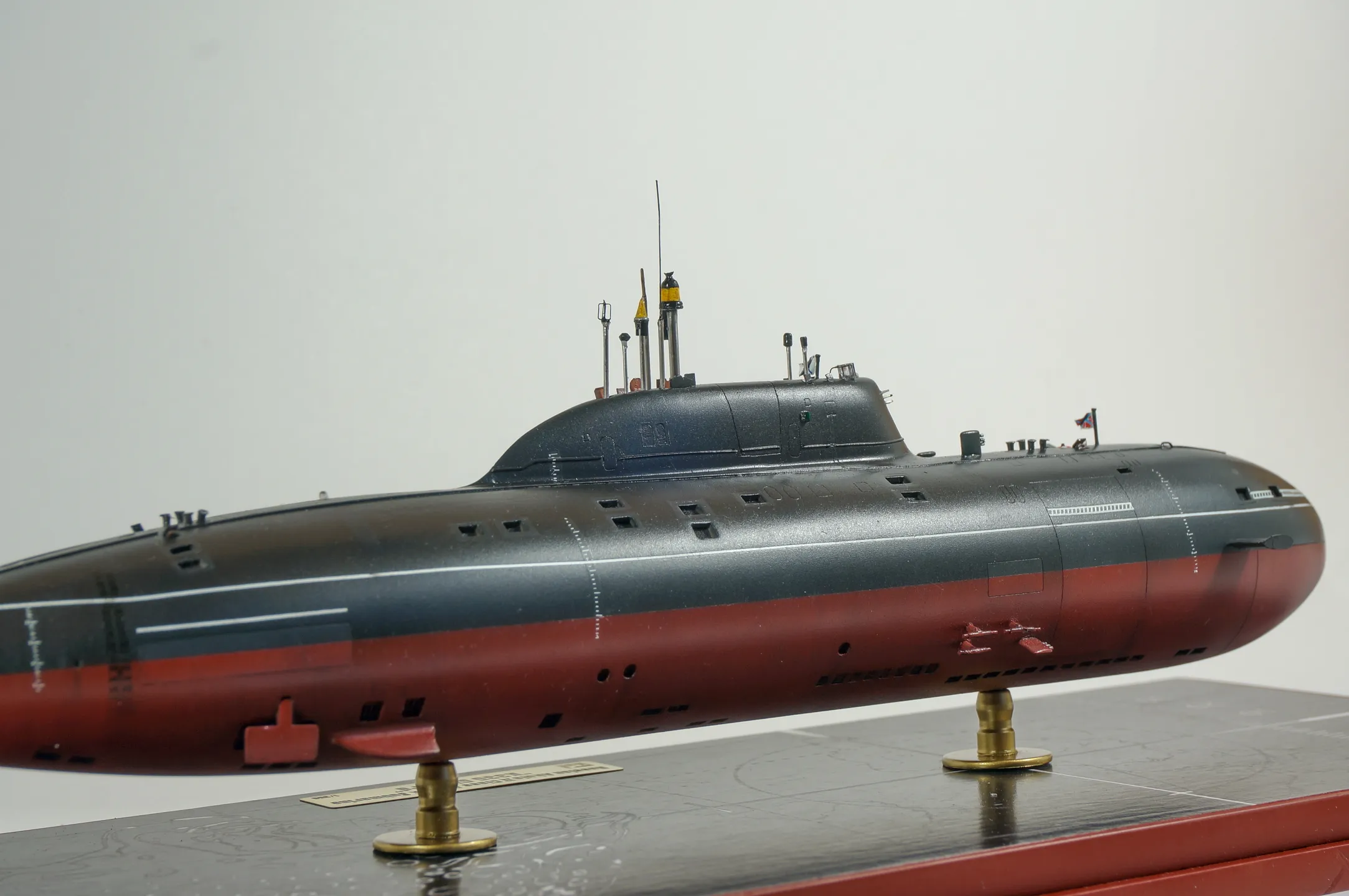 Модель корабля Подводня лодка К-335 «Гепард» - Верфь на Столе