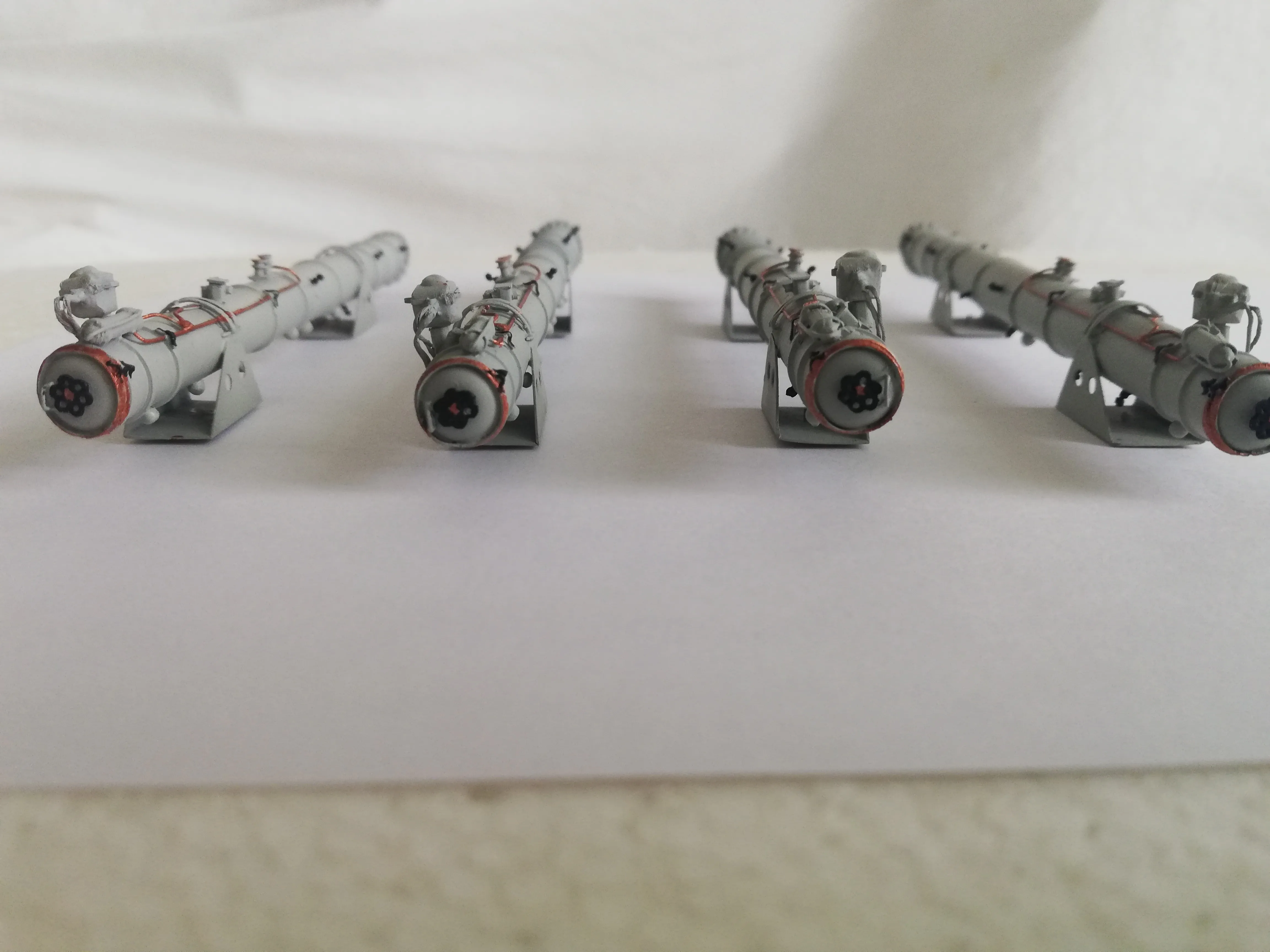 Модель корабля Торпедный катер "Шторм" фрагмент модели торпедные аппараты - Верфь на Столе