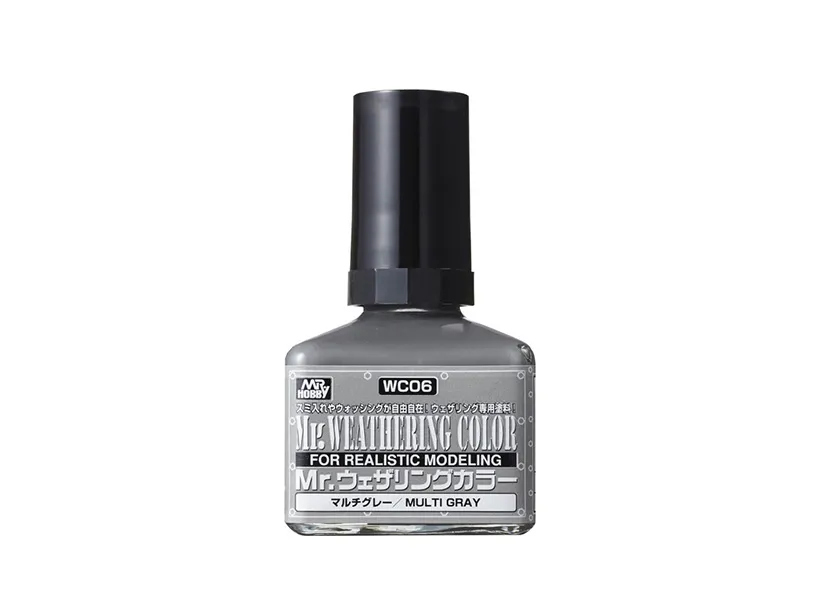 Смывка Mr Weathering Color, серый, WC 06, 40 мл