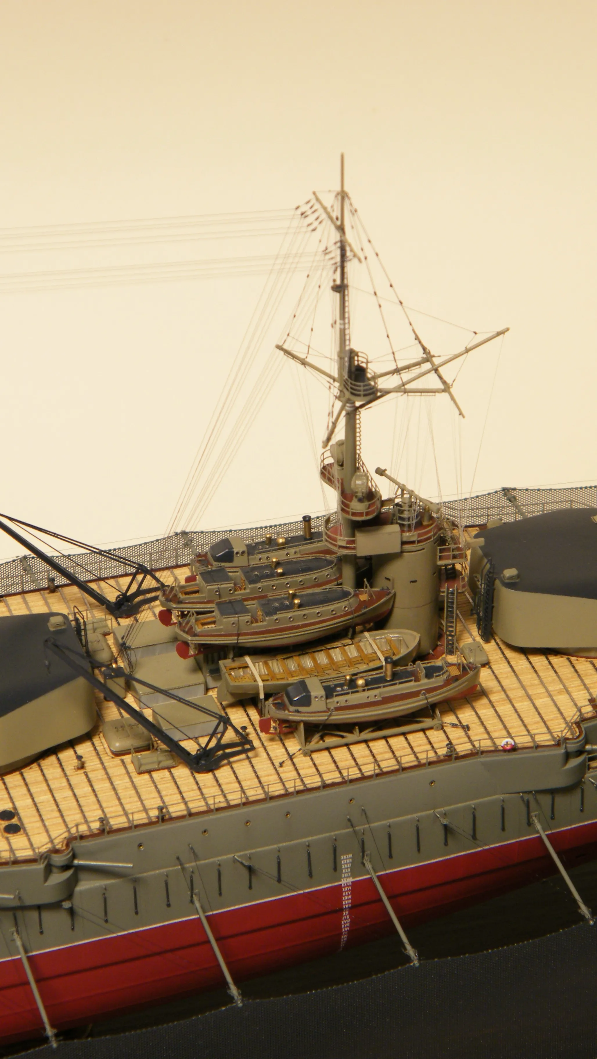 Модель корабля Линкор "Севастополь" начало 1915 г. - Верфь на Столе