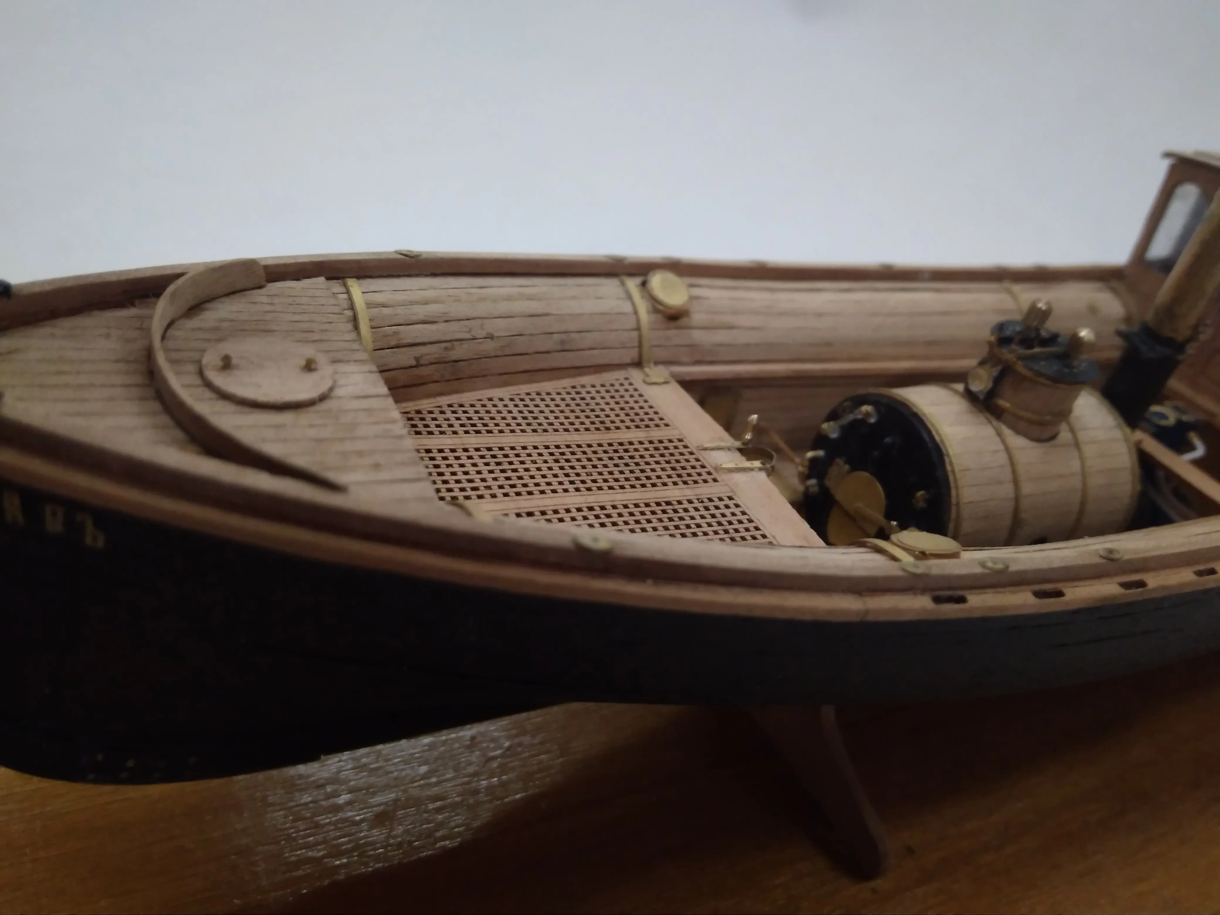 Модель корабля Императорский паровой катер «ДАГМАРЬ»  - Верфь на Столе