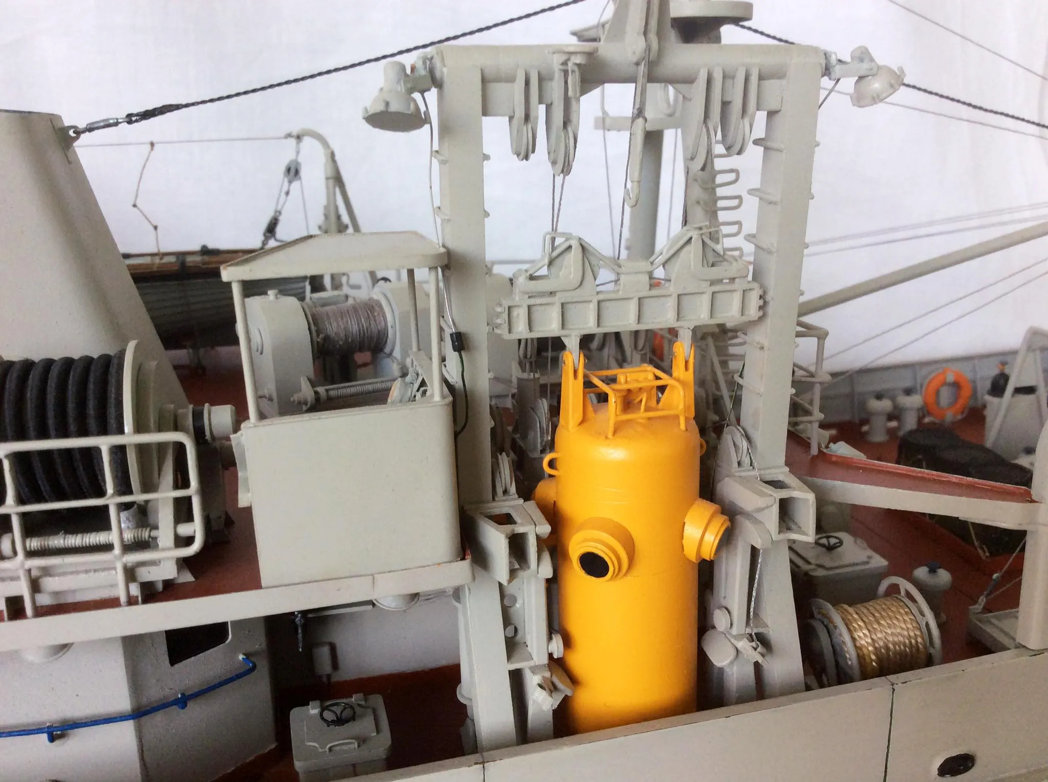 Модель корабля Водолазный бот проекта 535 типа "Краб"  - Верфь на Столе