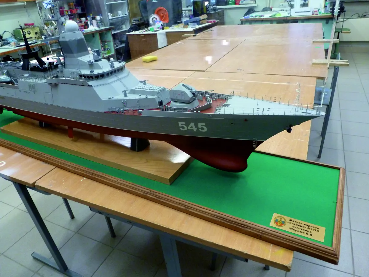 Модель корабля Корвет «Стойкий - Верфь на Столе