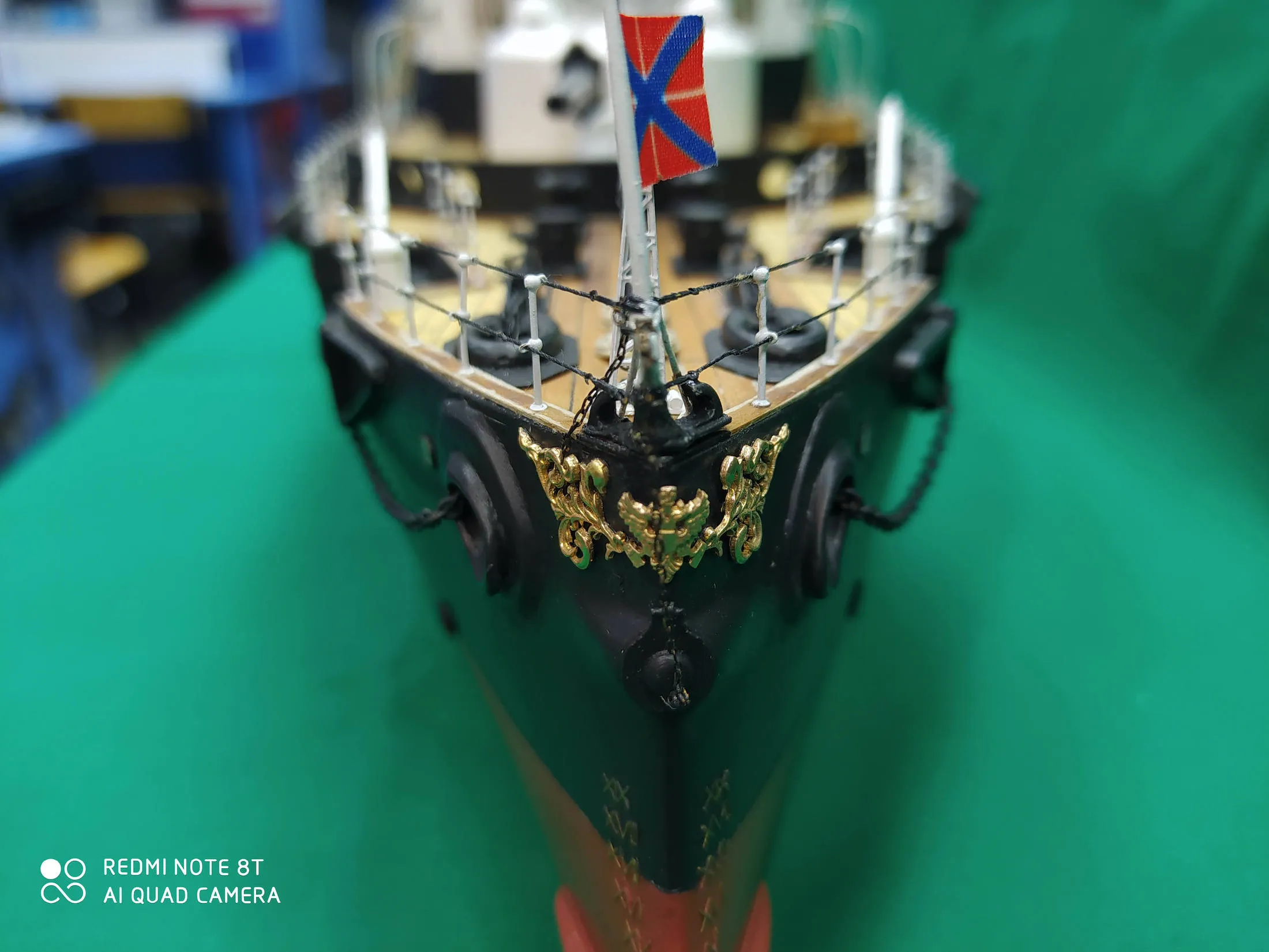 Модель корабля Броненосец береговой обороны «ГЕНЕРАЛ-АДМИРАЛ АПРАКСИН» - Верфь на Столе