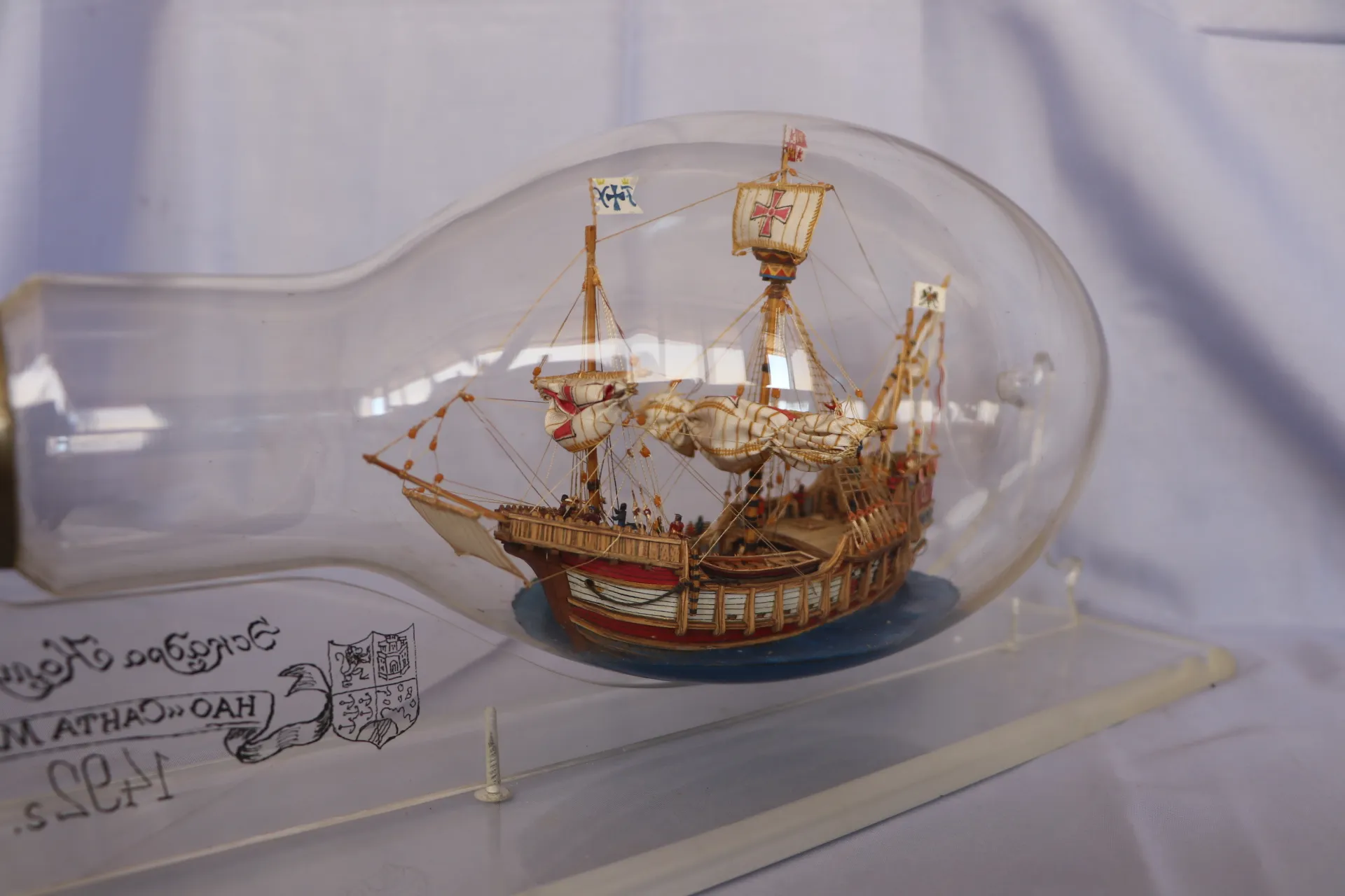 Модель корабля Каракка "Санта Мария" - Верфь на Столе