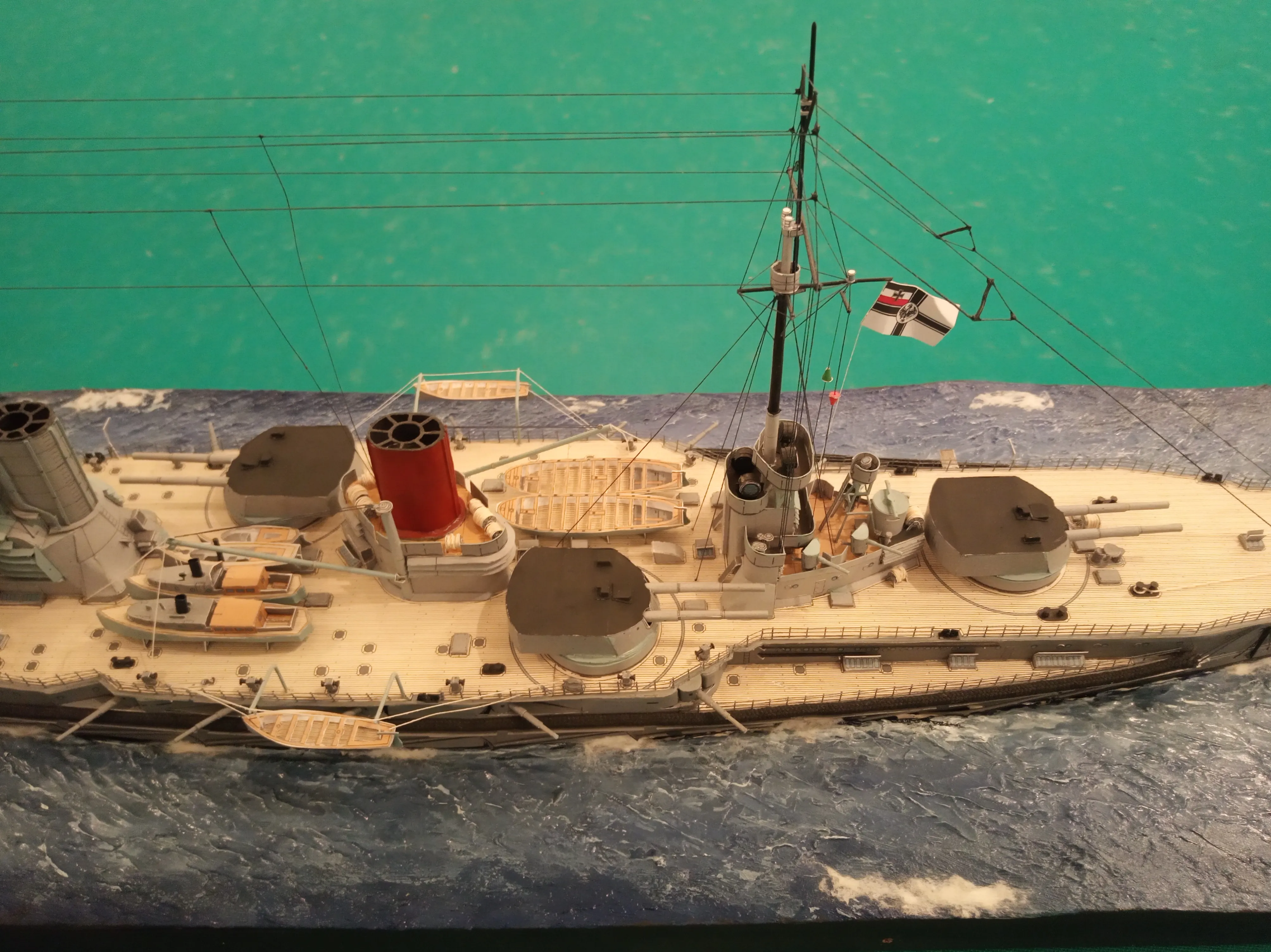 Модель корабля Линейный крейсер Фон дер Танн - Верфь на Столе