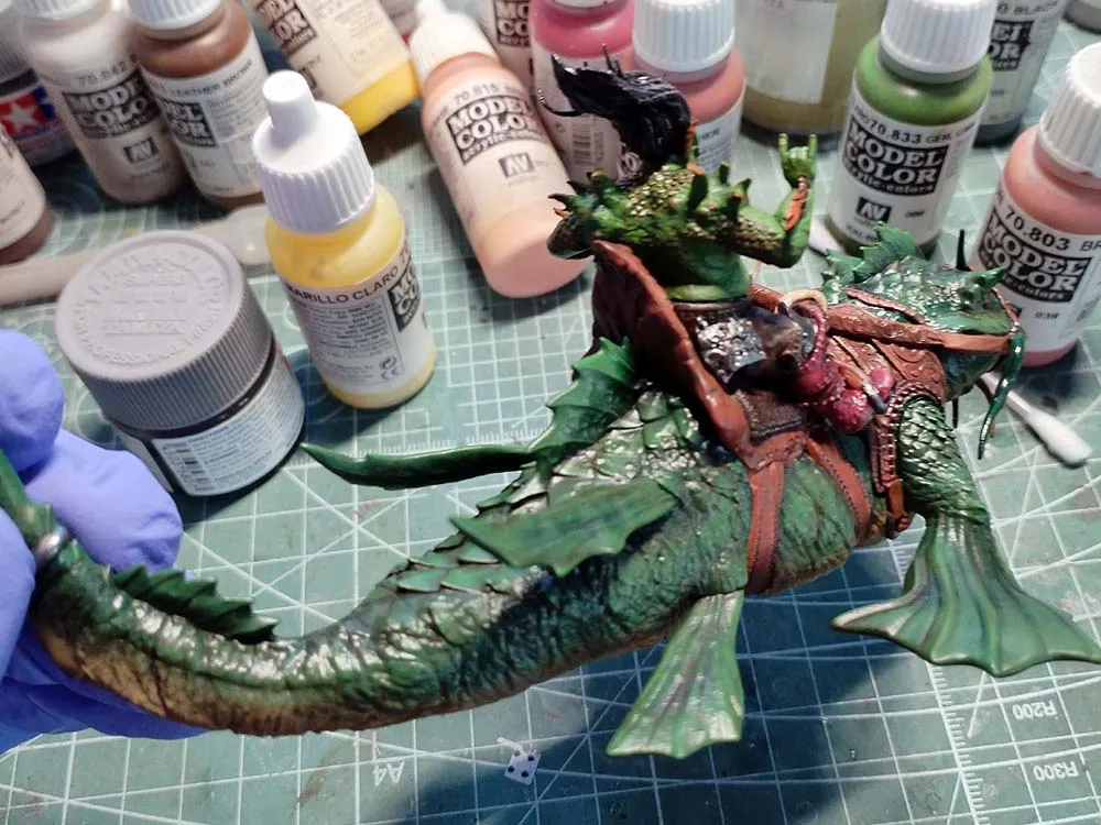 Миниатюра "Водяной на соме"