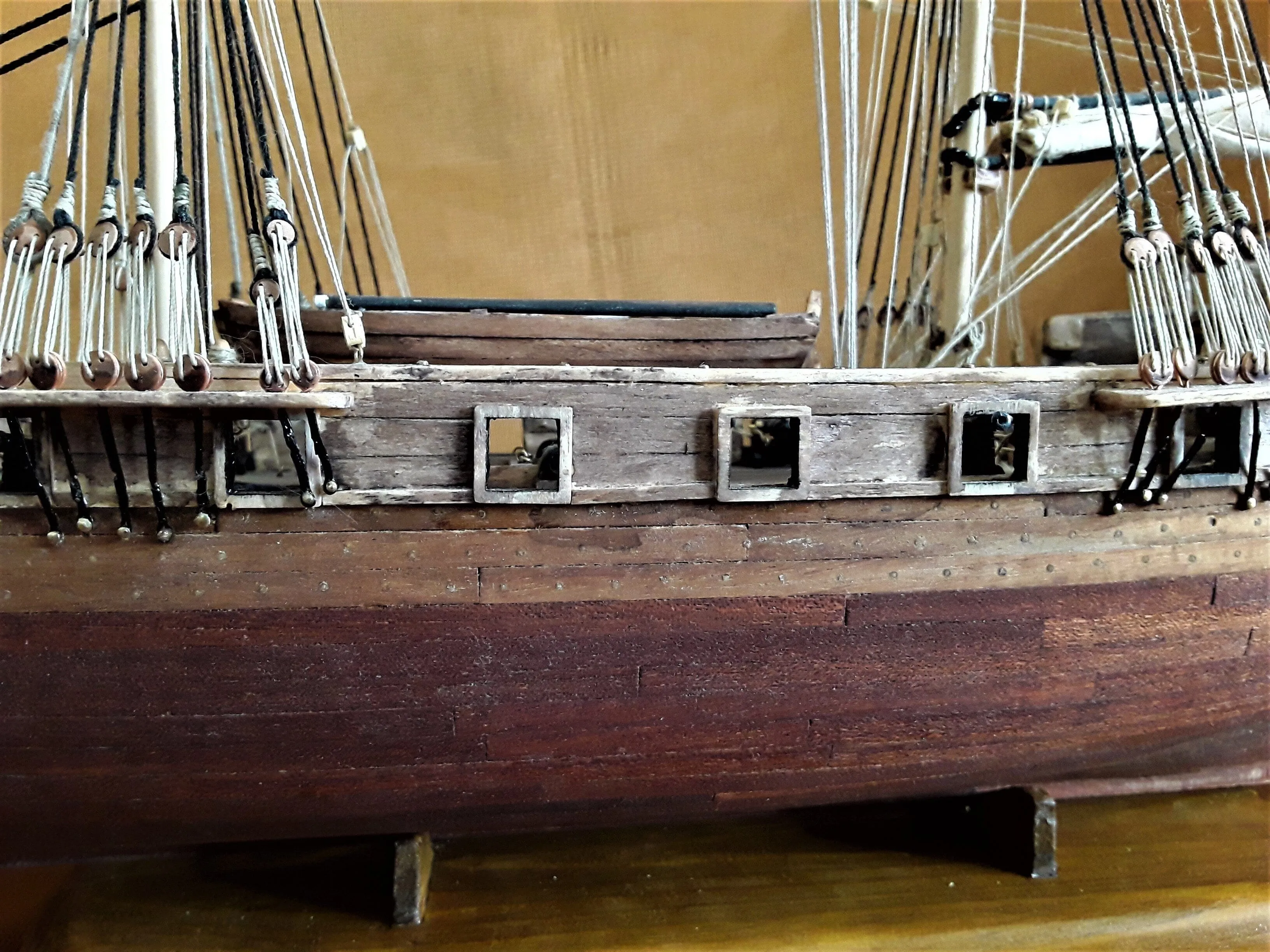 Модель корабля Бригантина "Zeus" - Верфь на Столе