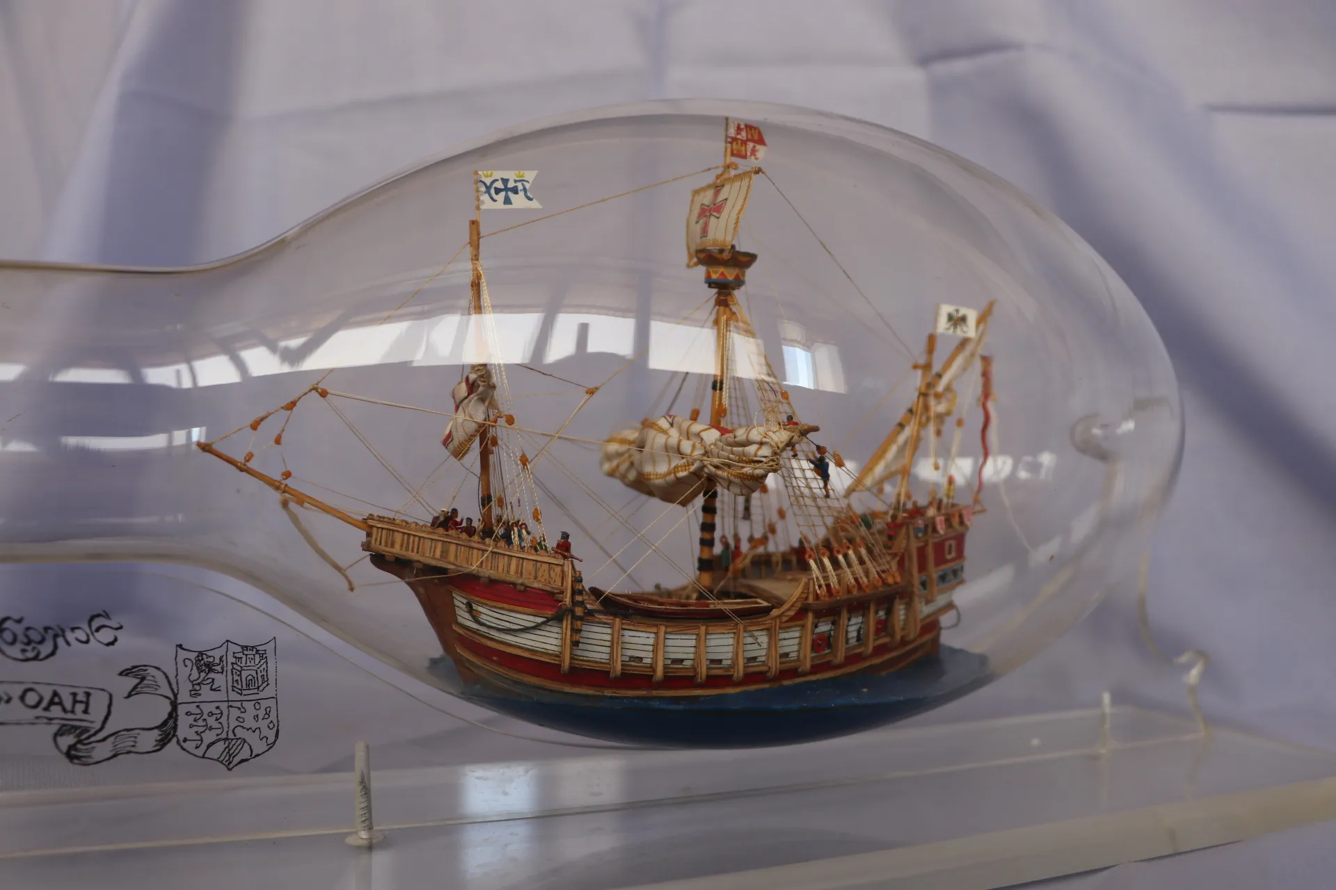 Модель корабля Каракка "Санта Мария" - Верфь на Столе