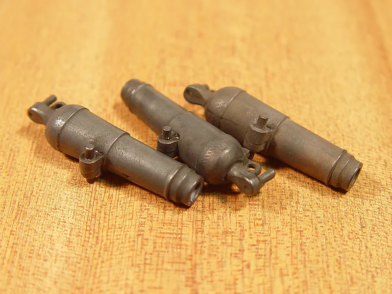 24-фунтовая карронада, Франция, металл, чернение, 35 мм