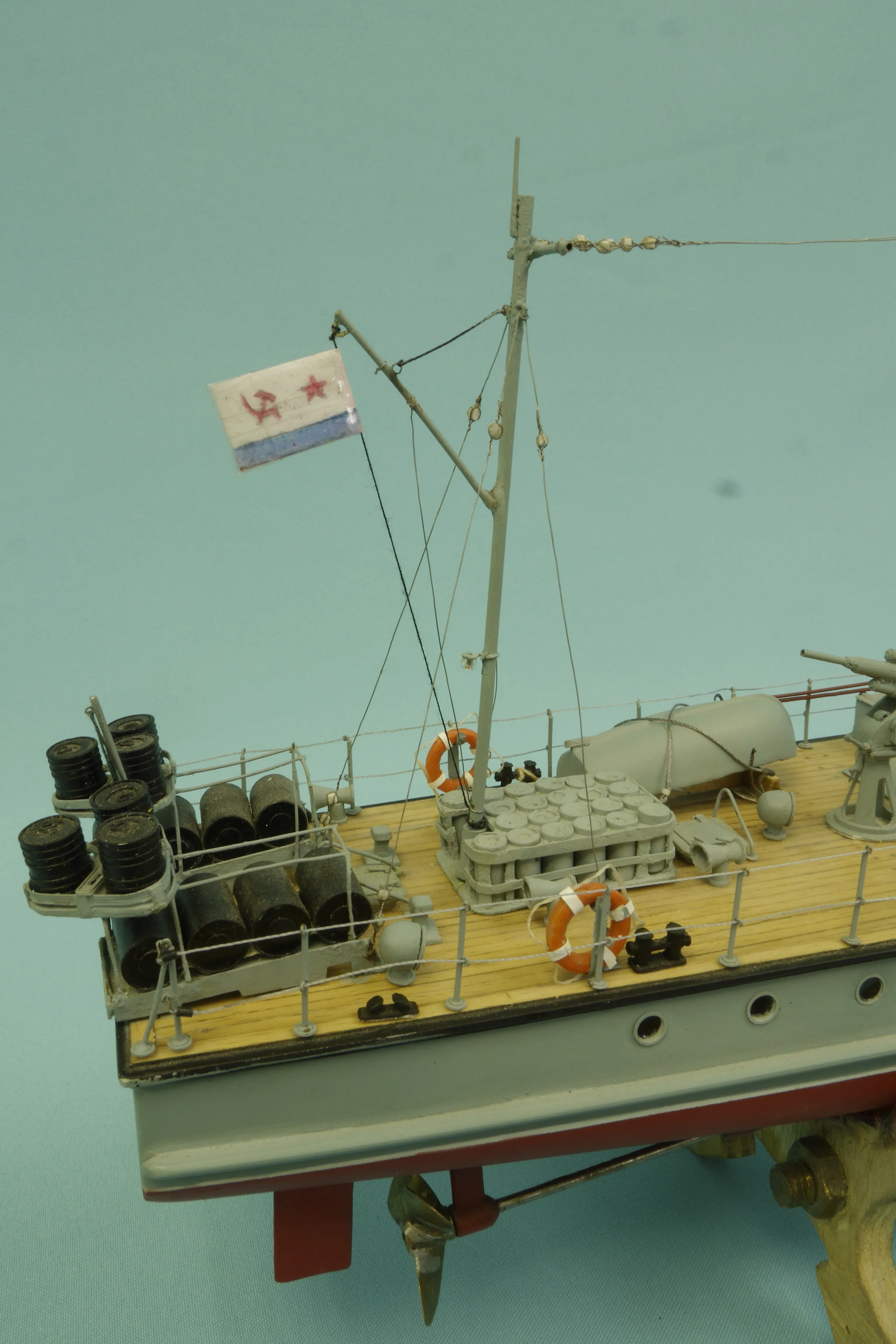 Модель корабля «Малый Охотник» типа МО-4 - Верфь на Столе