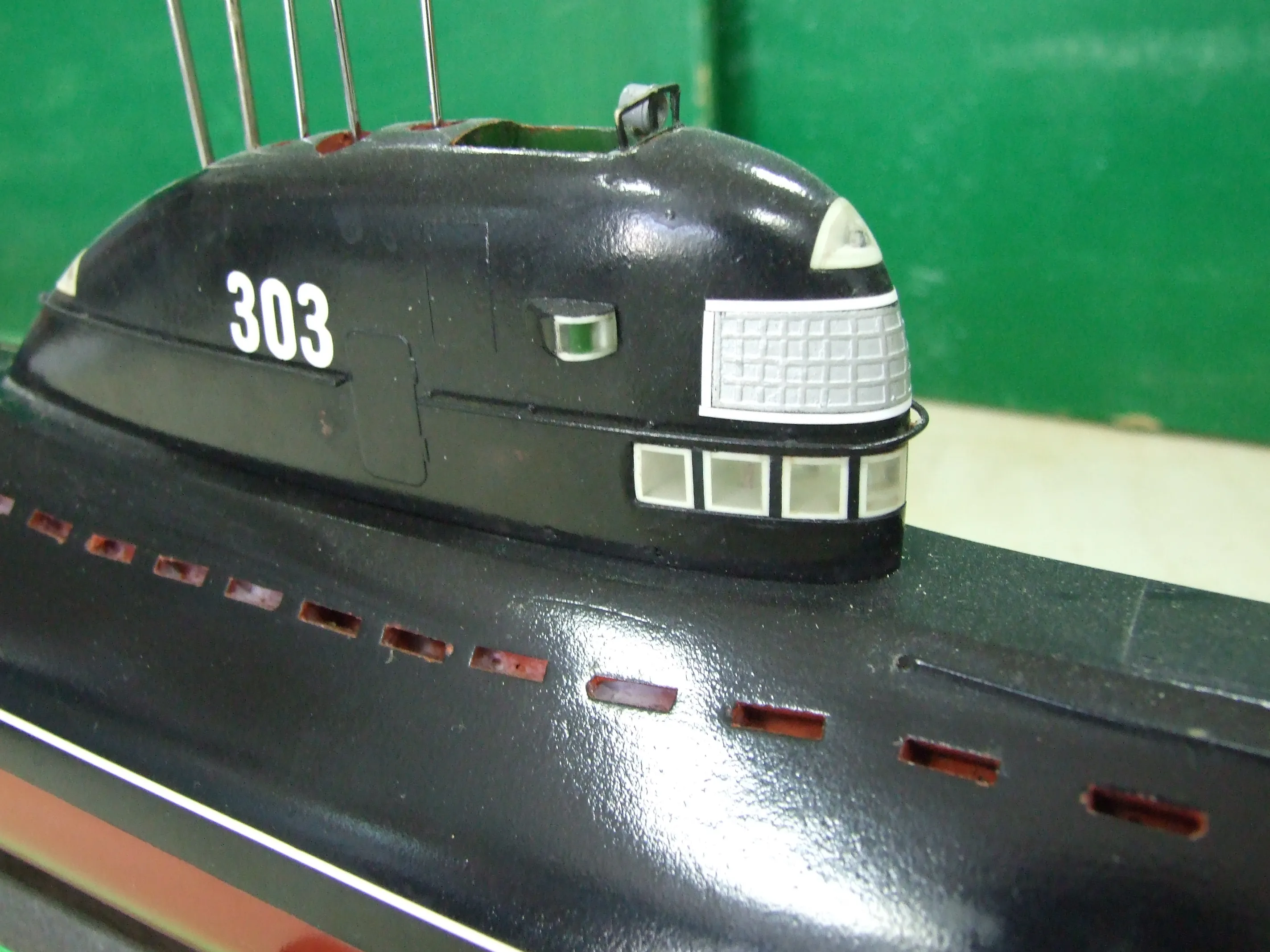 Модель корабля АПЛ К-3 «Ленинский комсомол» - Верфь на Столе