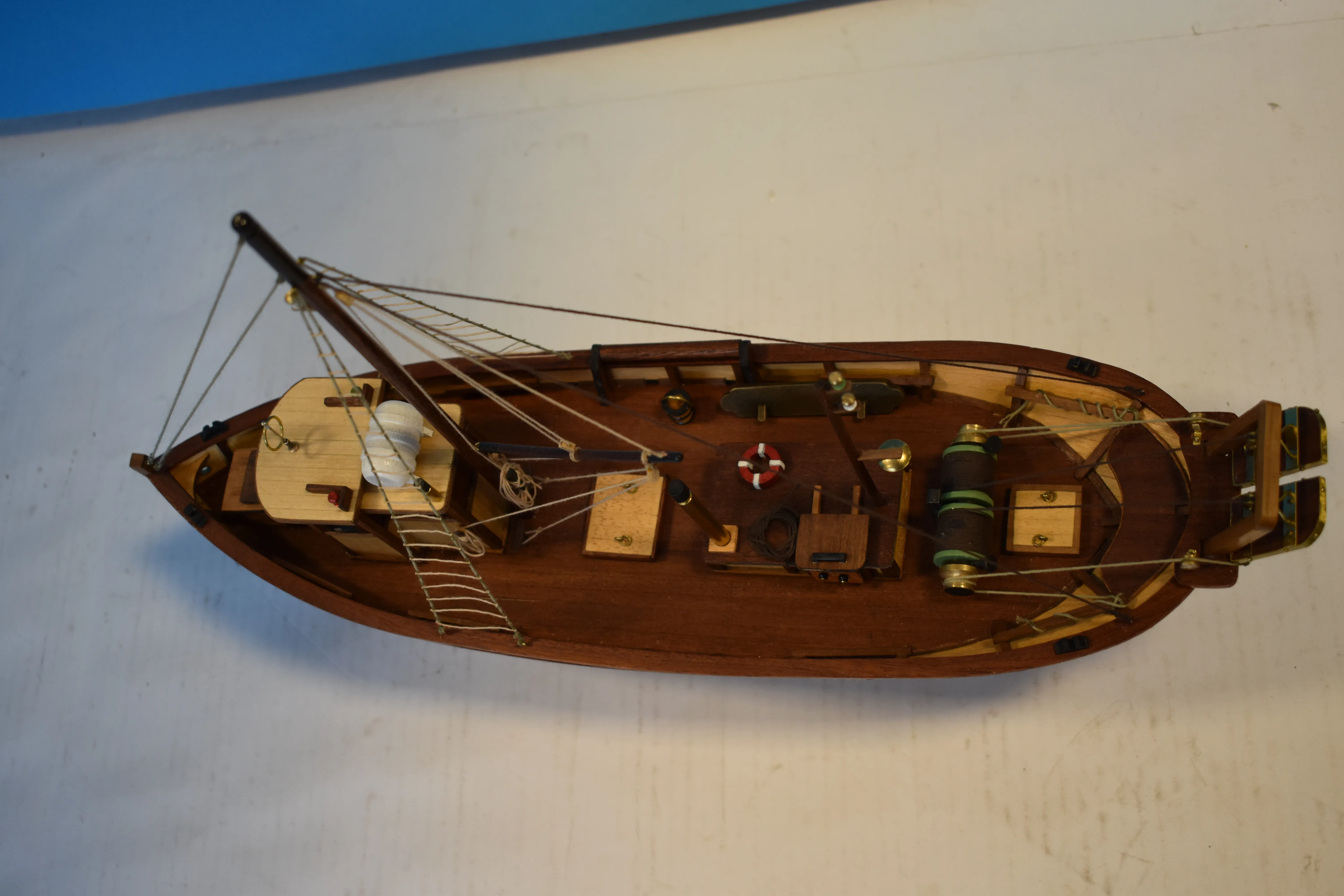 Модель корабля Рыбацкая лодка "Mare Nostrun" - Верфь на Столе