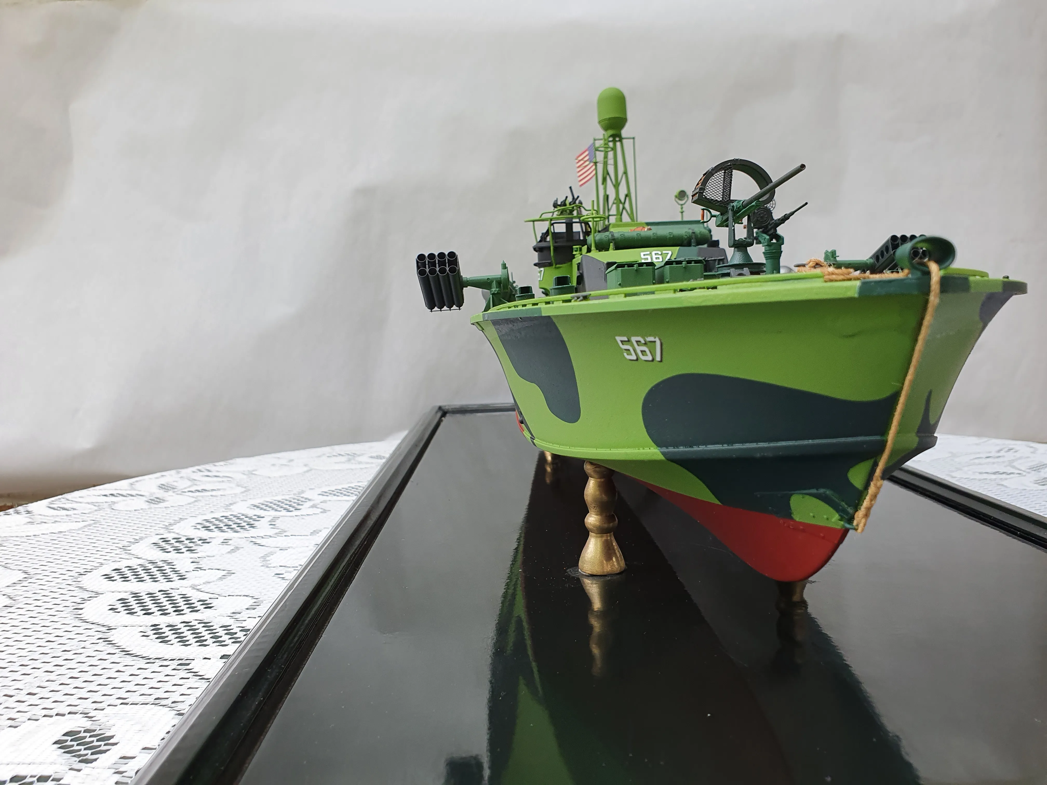 Модель корабля ELCO 80 TORPEDO BOAT PT-567 - Верфь на Столе