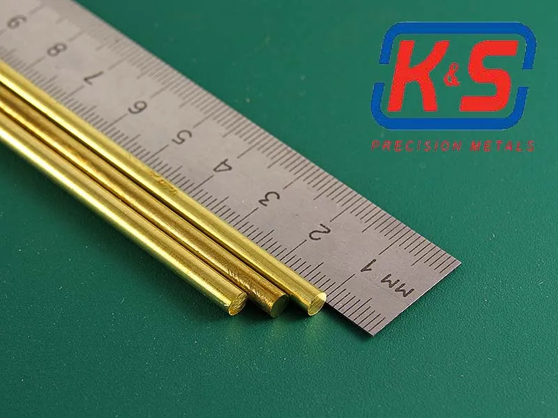 Пруток латунный 4 мм, 1 шт