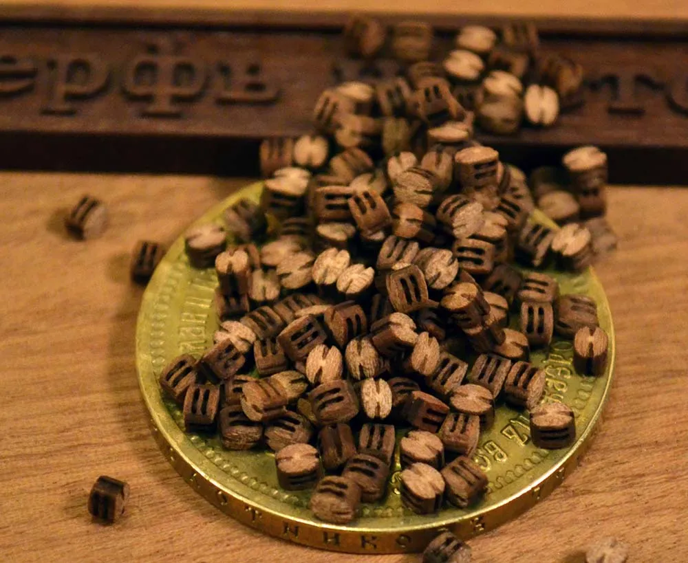 Блок, двушкивный, груша, 2,5 мм, 10 шт