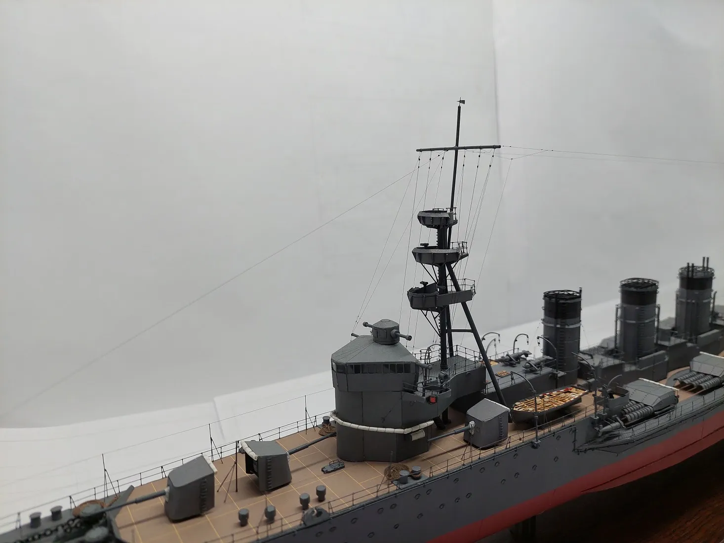 Модель корабля IJN «Kitakami» - Верфь на Столе